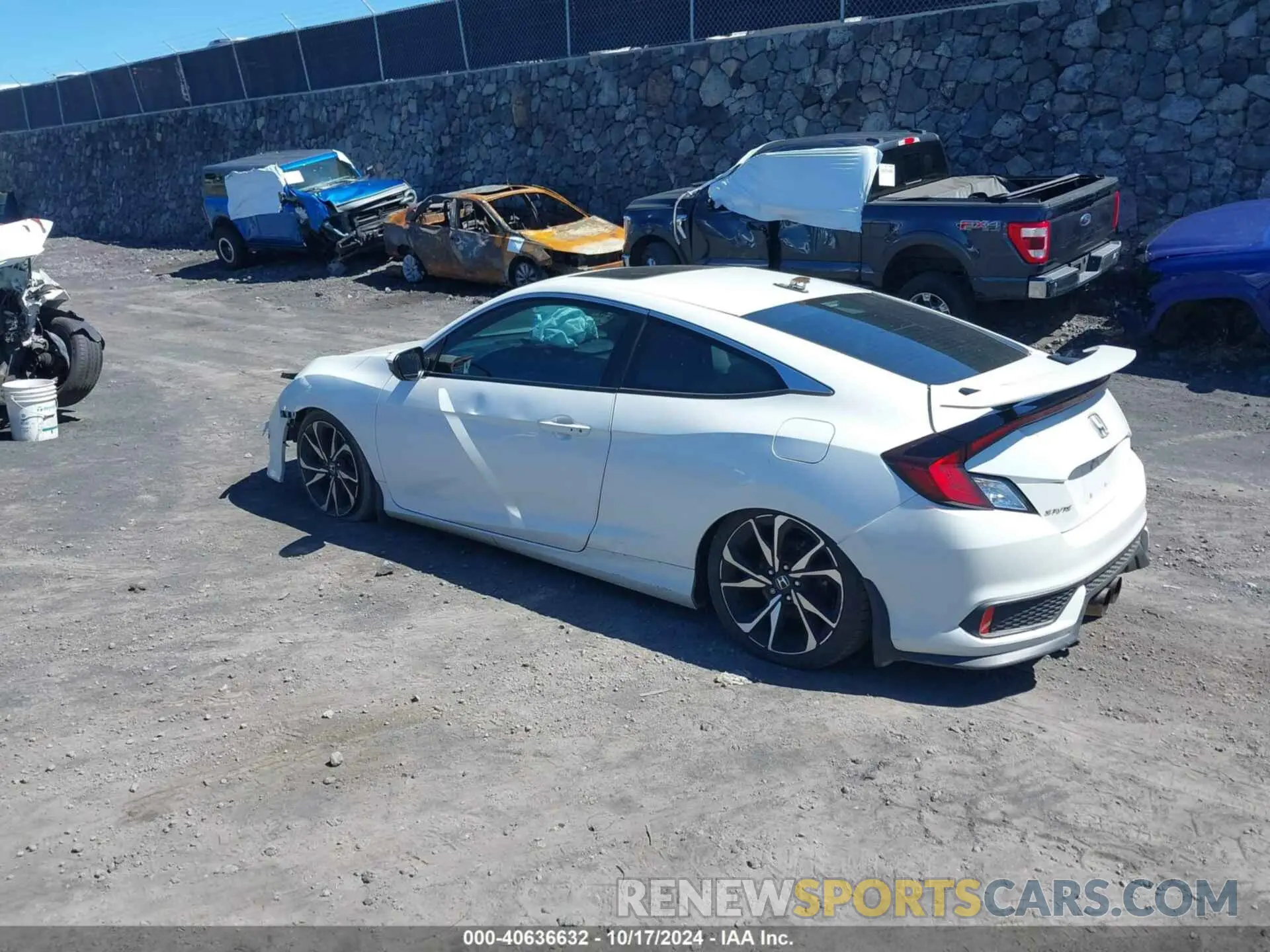 3 Photograph of a damaged car 2HGFC3A5XKH750647 HONDA CIVIC SI 2019