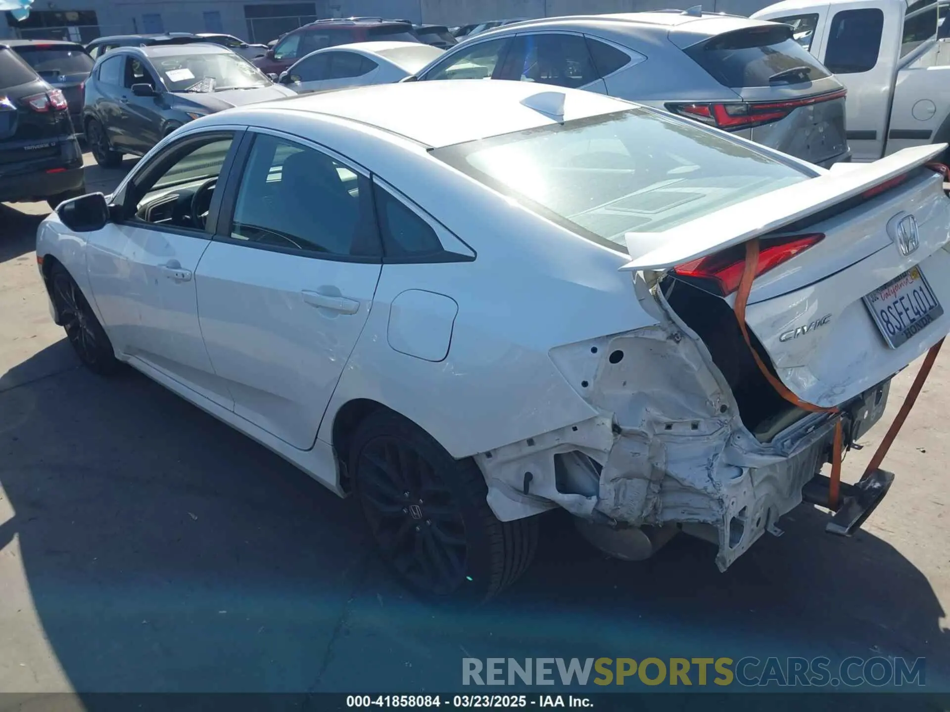 15 Photograph of a damaged car 2HGFC1E50LH705443 HONDA CIVIC SI 2020