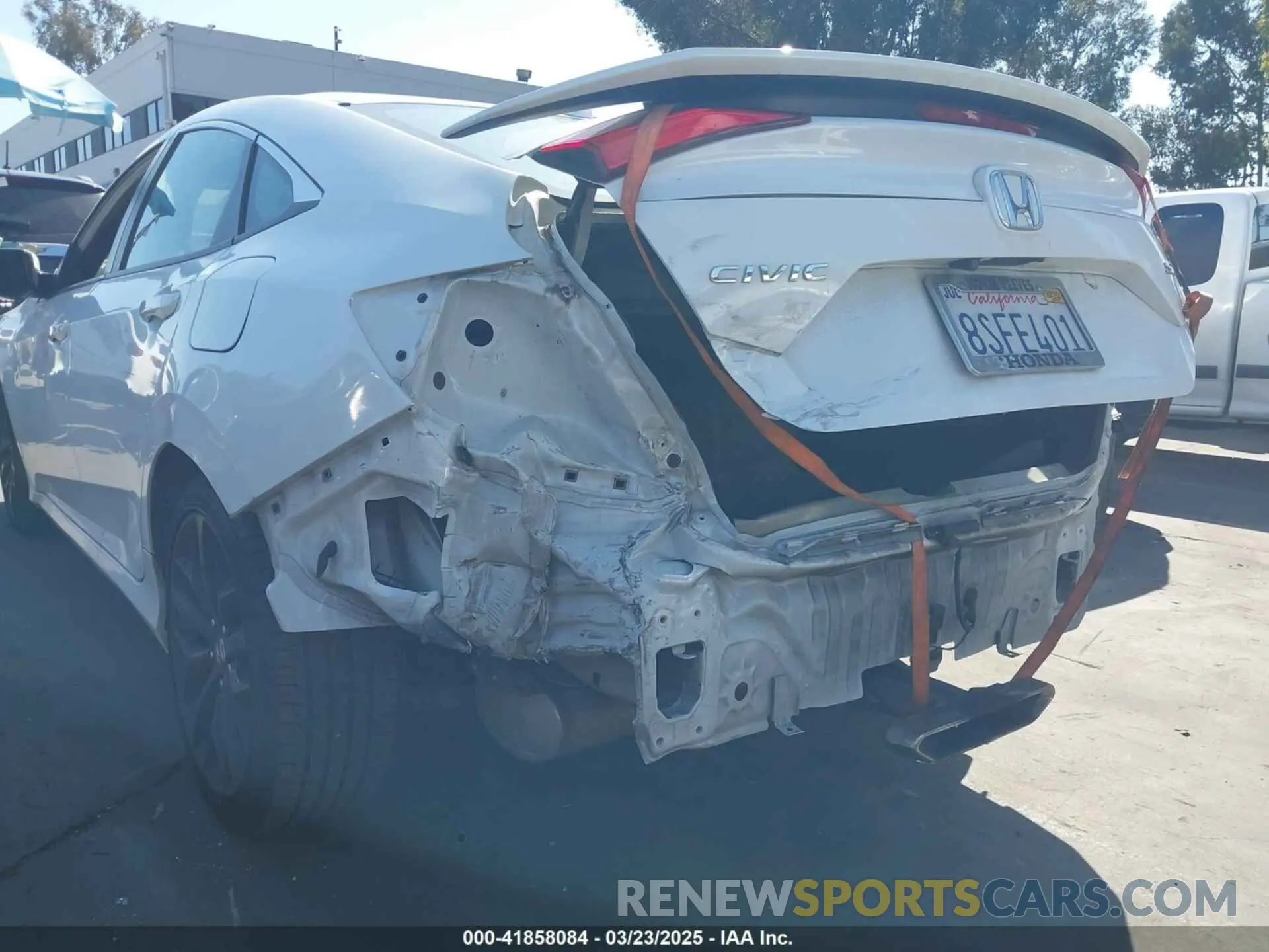 6 Photograph of a damaged car 2HGFC1E50LH705443 HONDA CIVIC SI 2020