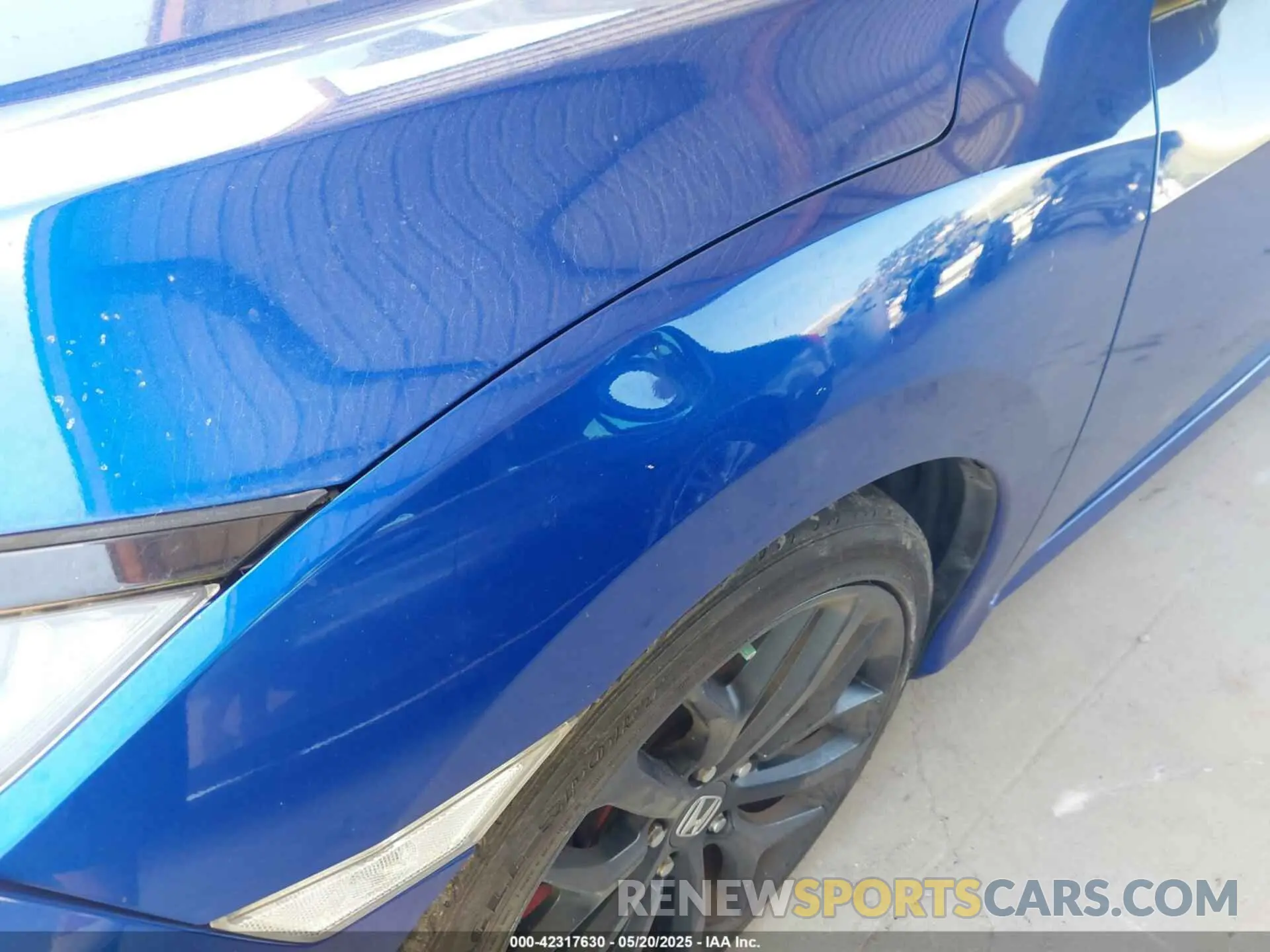 6 Фотография поврежденного автомобиля 2HGFC1E50LH705586 HONDA CIVIC SI 2020