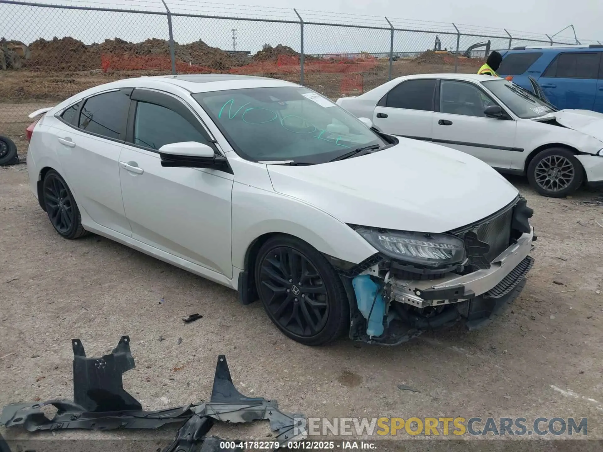 1 Фотография поврежденного автомобиля 2HGFC1E50LH707788 HONDA CIVIC SI 2020