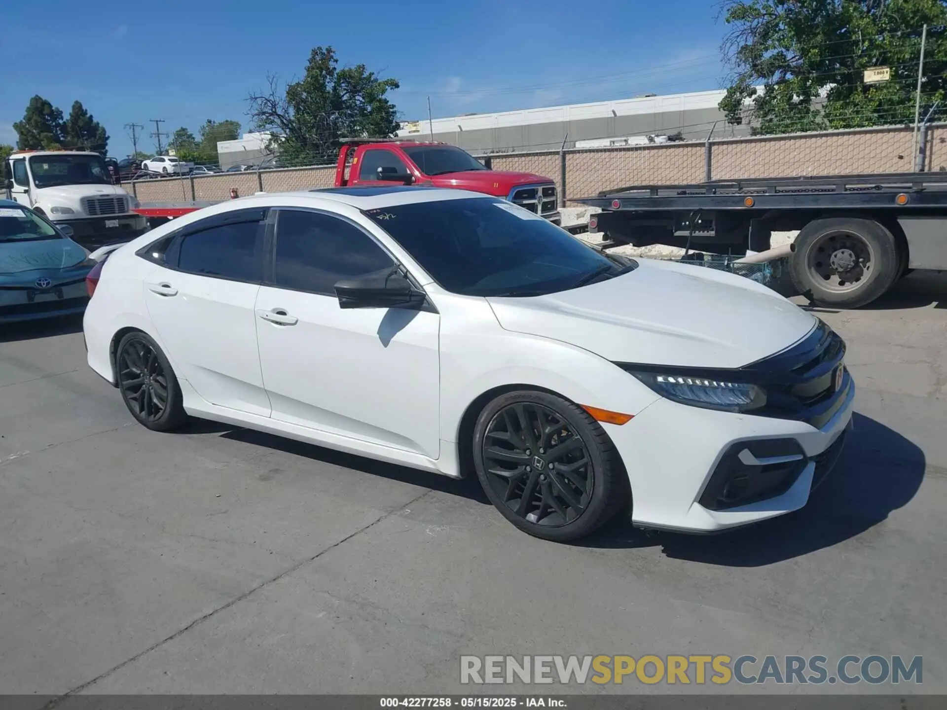 1 Photograph of a damaged car 2HGFC1E51LH700462 HONDA CIVIC SI 2020