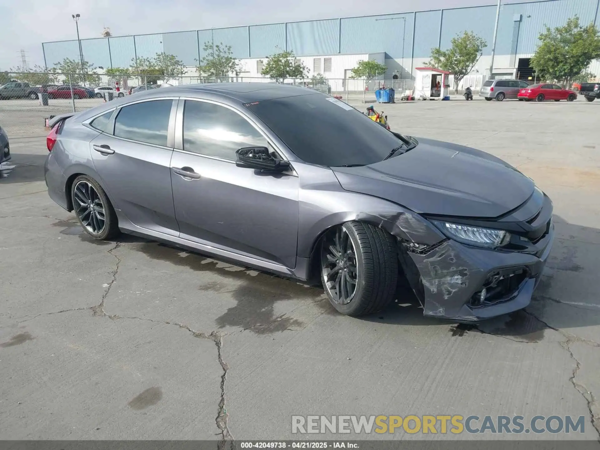 1 Photograph of a damaged car 2HGFC1E51LH705001 HONDA CIVIC SI 2020