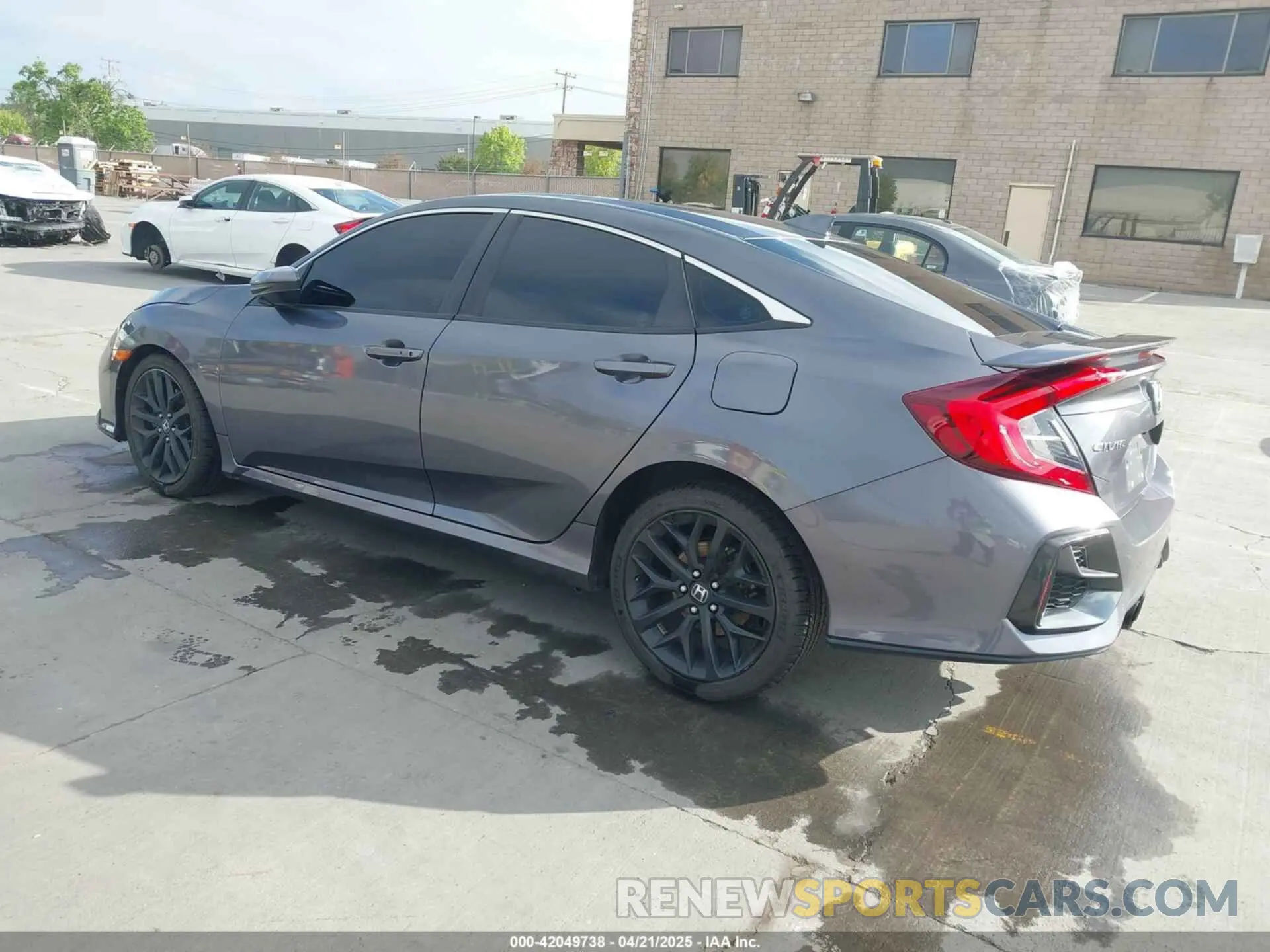 3 Photograph of a damaged car 2HGFC1E51LH705001 HONDA CIVIC SI 2020