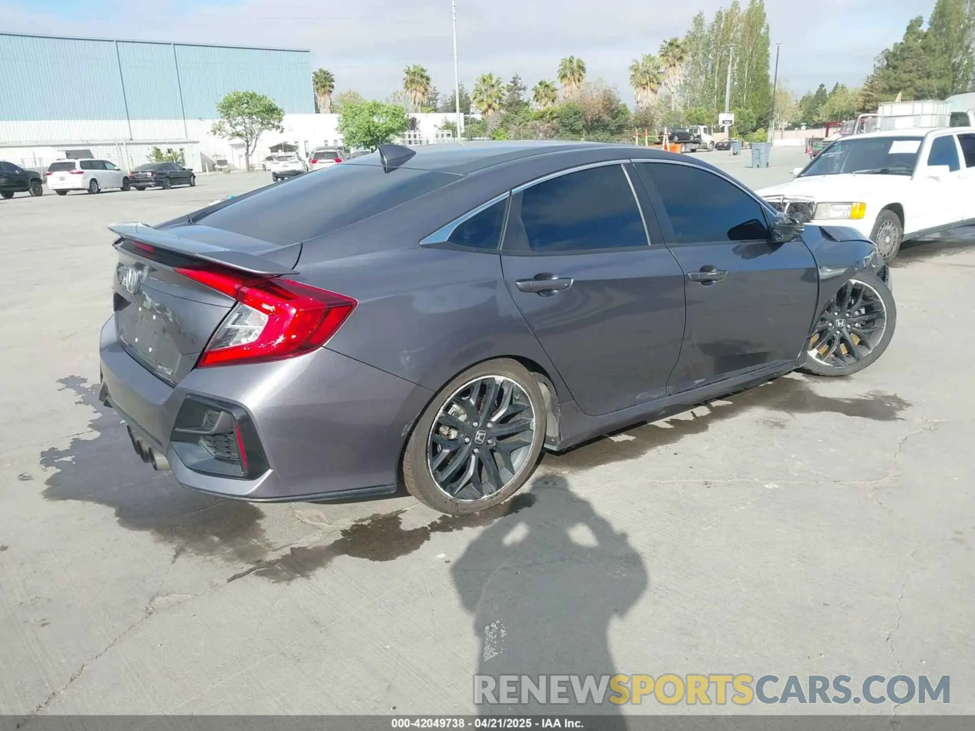 4 Photograph of a damaged car 2HGFC1E51LH705001 HONDA CIVIC SI 2020