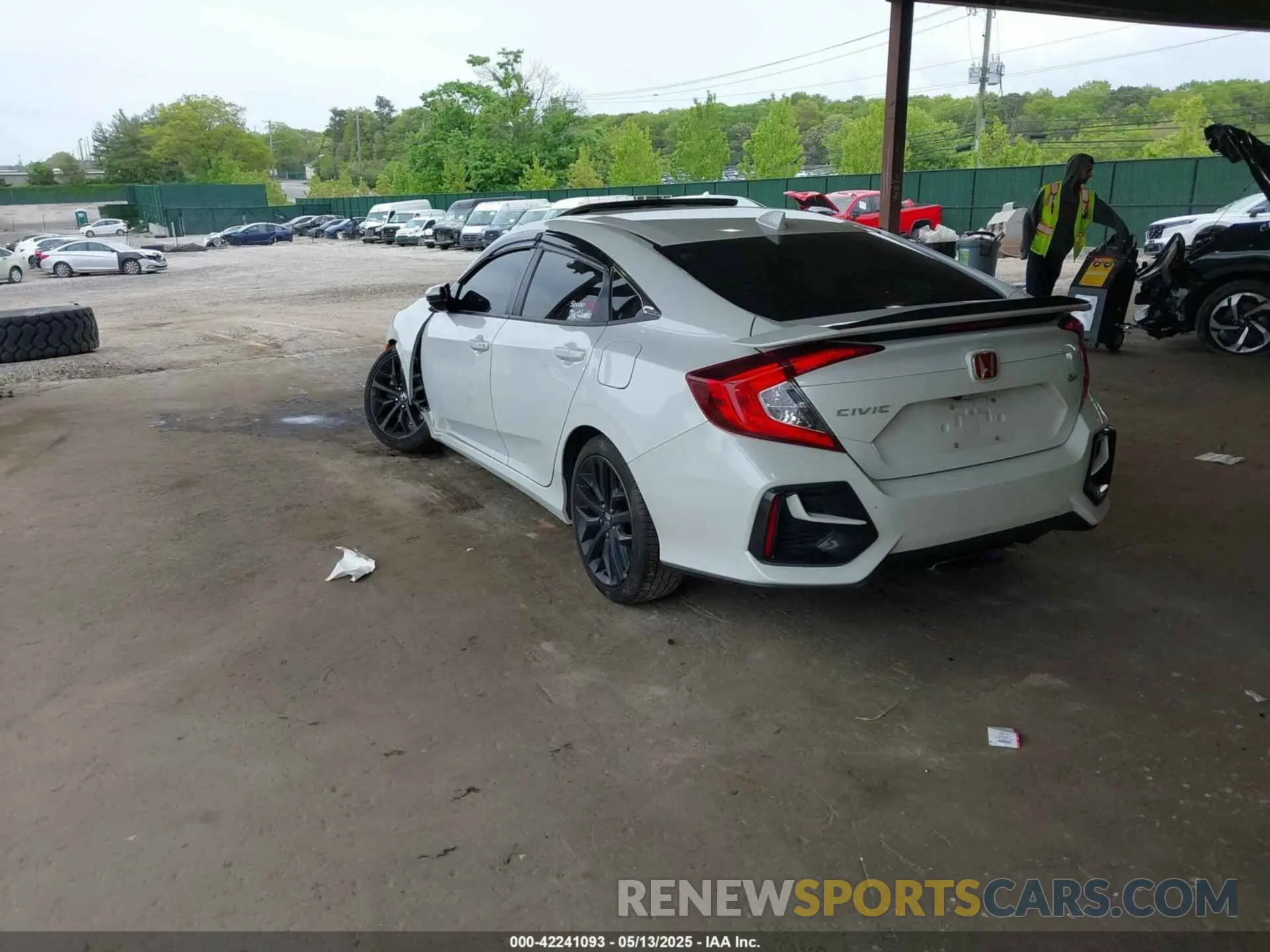 3 Фотография поврежденного автомобиля 2HGFC1E52LH702933 HONDA CIVIC SI 2020