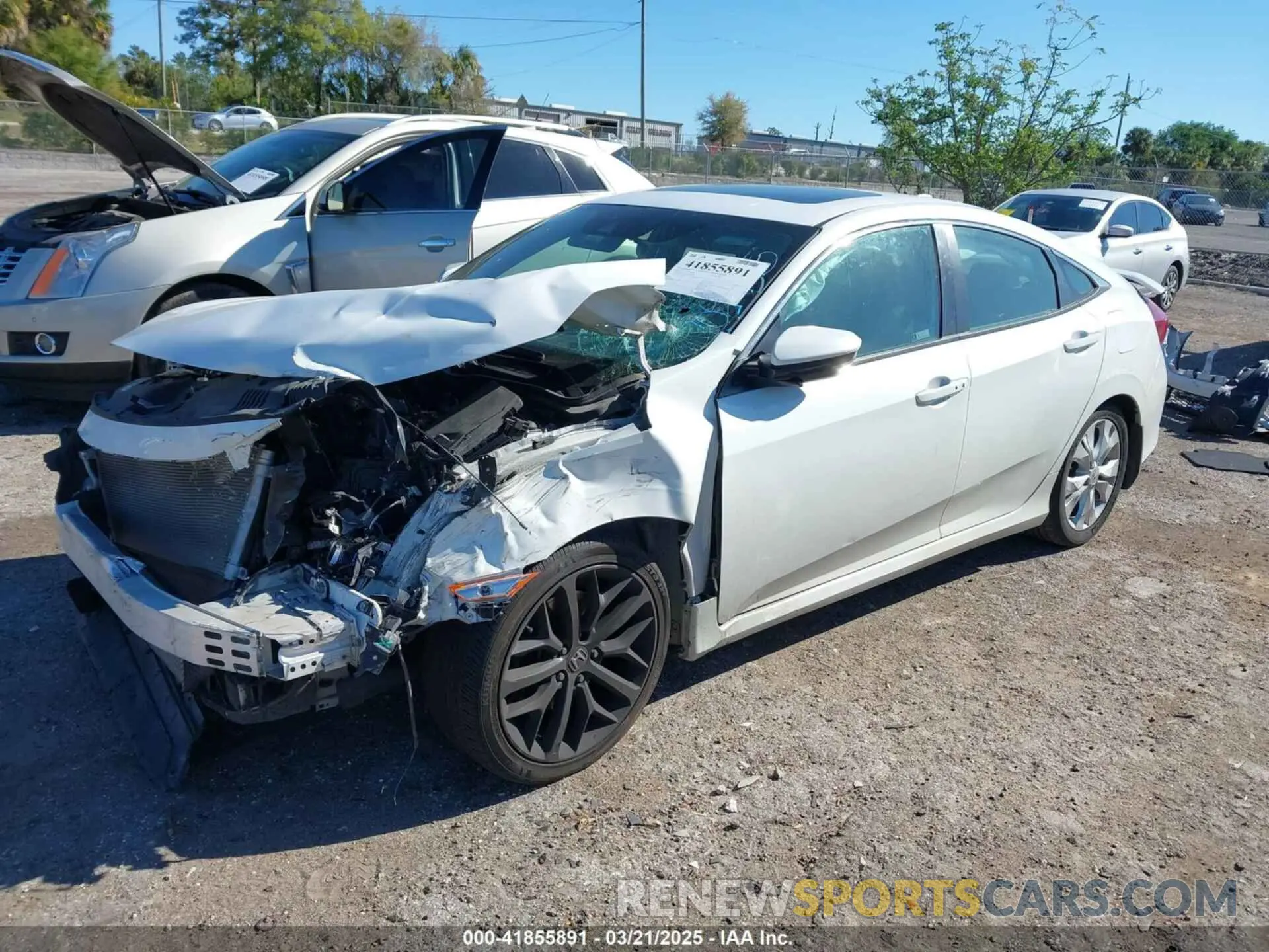 2 Photograph of a damaged car 2HGFC1E52LH704715 HONDA CIVIC SI 2020