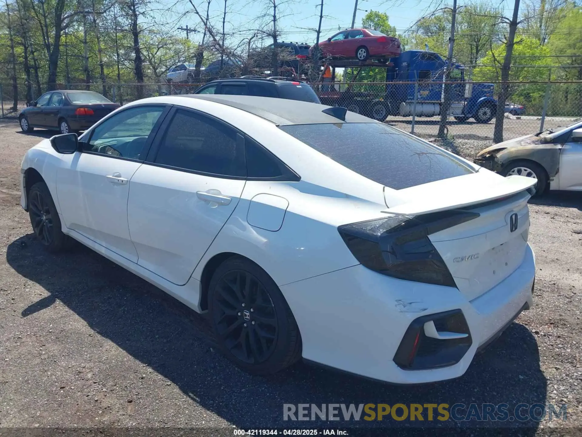 3 Фотография поврежденного автомобиля 2HGFC1E55LH702716 HONDA CIVIC SI 2020