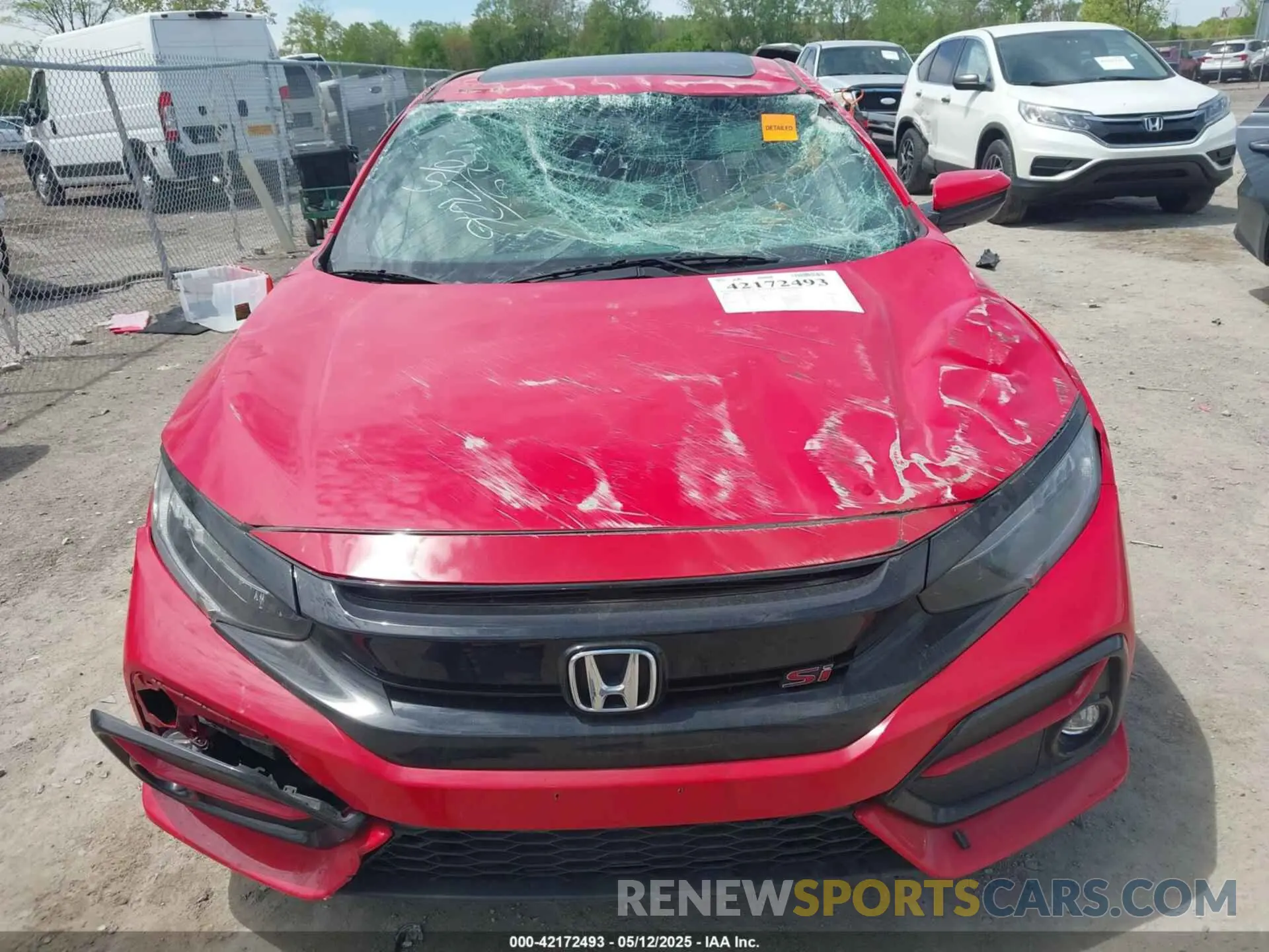 11 Фотография поврежденного автомобиля 2HGFC1E55LH707690 HONDA CIVIC SI 2020