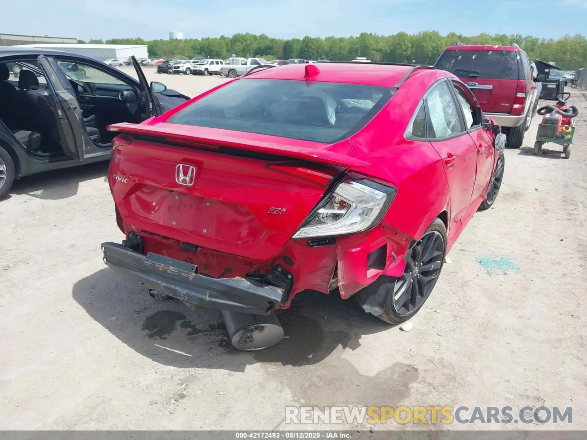 4 Фотография поврежденного автомобиля 2HGFC1E55LH707690 HONDA CIVIC SI 2020