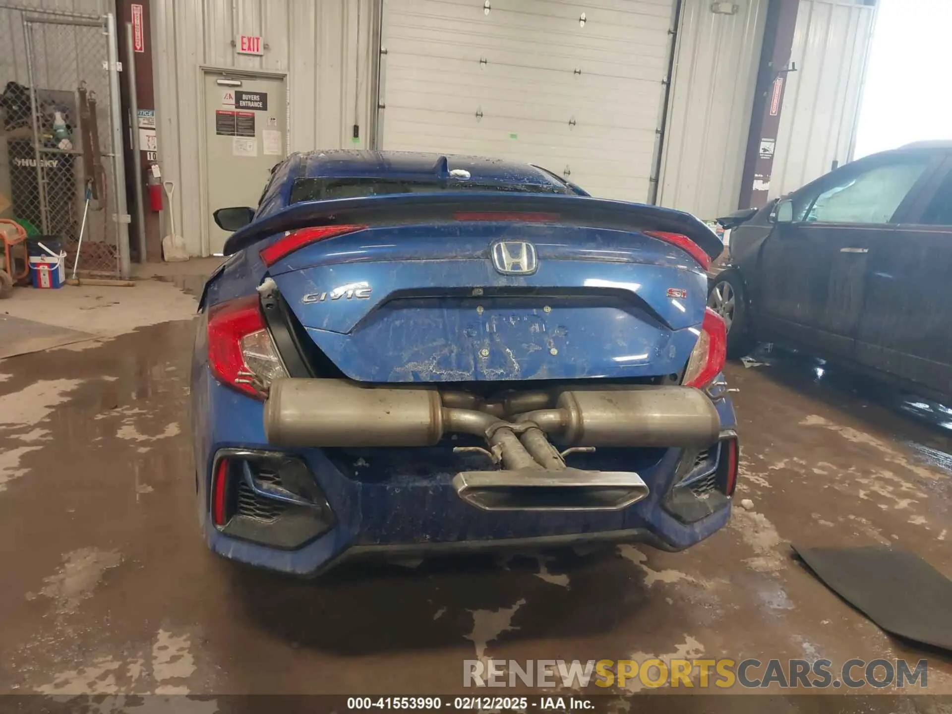 16 Photograph of a damaged car 2HGFC1E58LH700099 HONDA CIVIC SI 2020