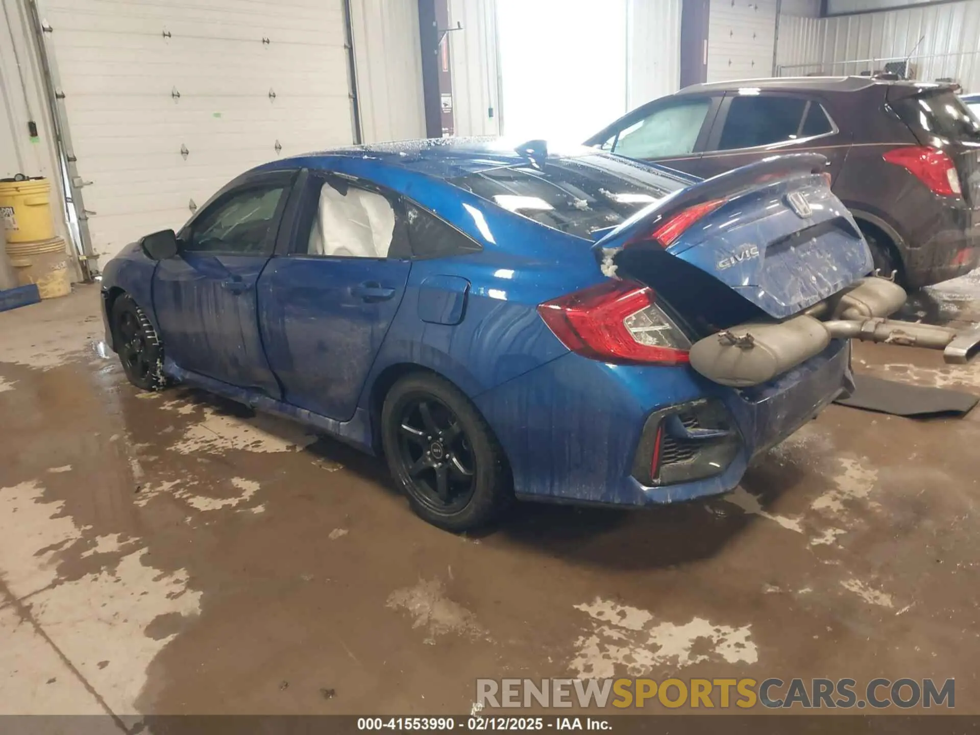 3 Photograph of a damaged car 2HGFC1E58LH700099 HONDA CIVIC SI 2020