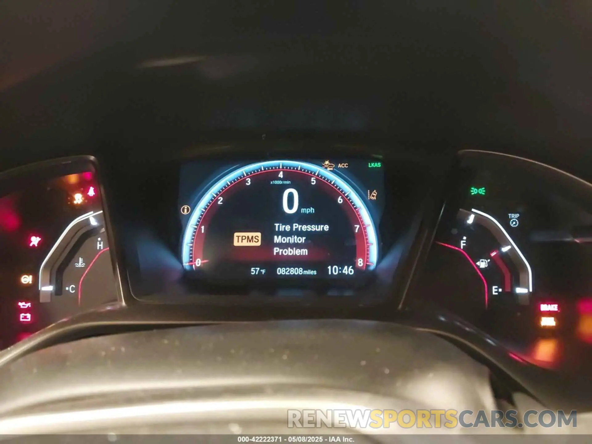 7 Photograph of a damaged car 2HGFC1E58LH704721 HONDA CIVIC SI 2020