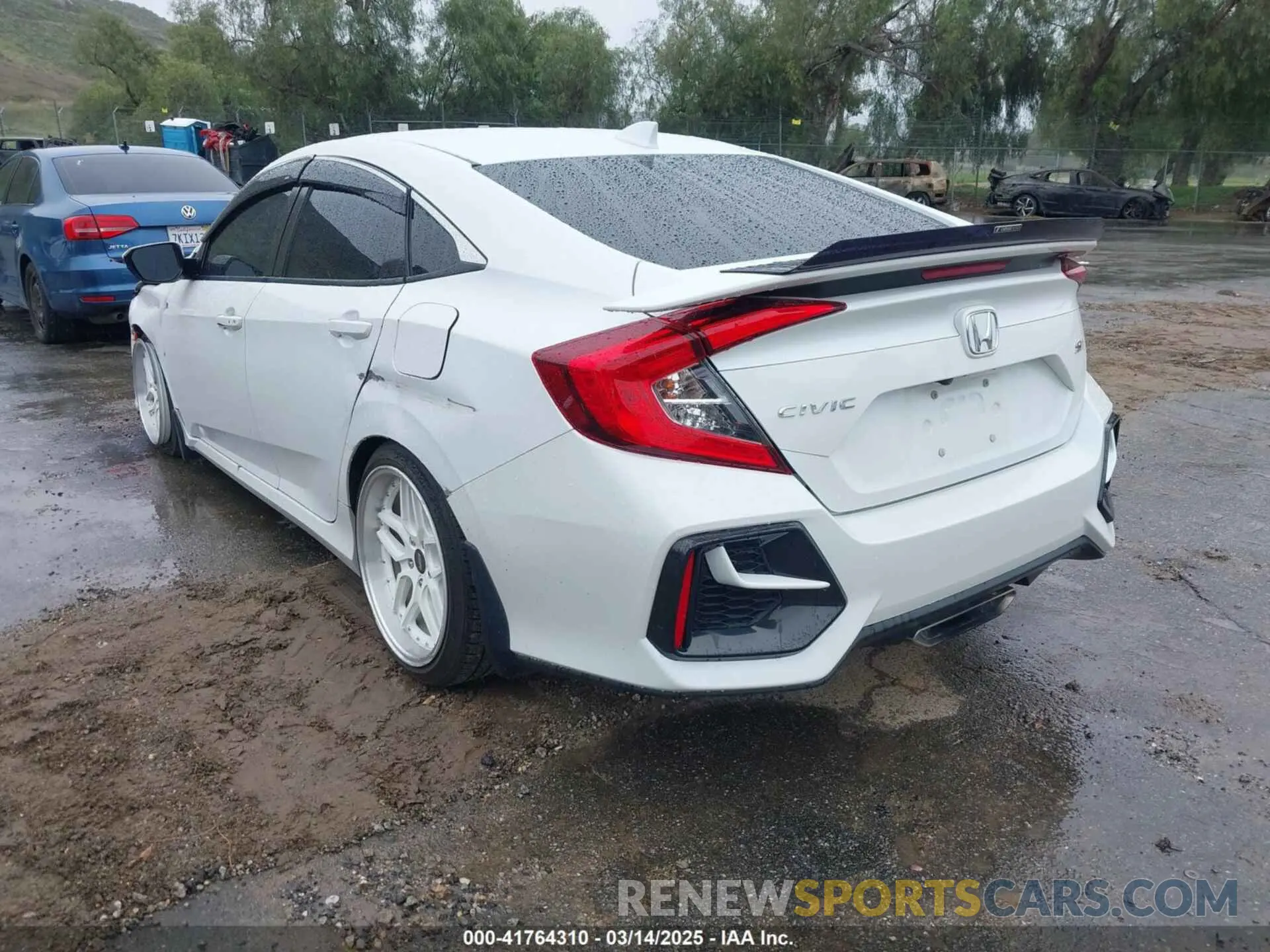 3 Photograph of a damaged car 2HGFC1E59LH707630 HONDA CIVIC SI 2020