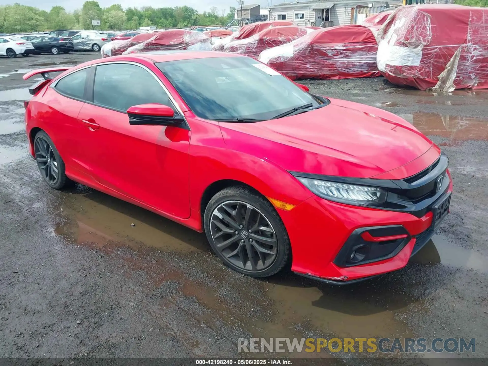 1 Photograph of a damaged car 2HGFC3A53LH752371 HONDA CIVIC SI 2020