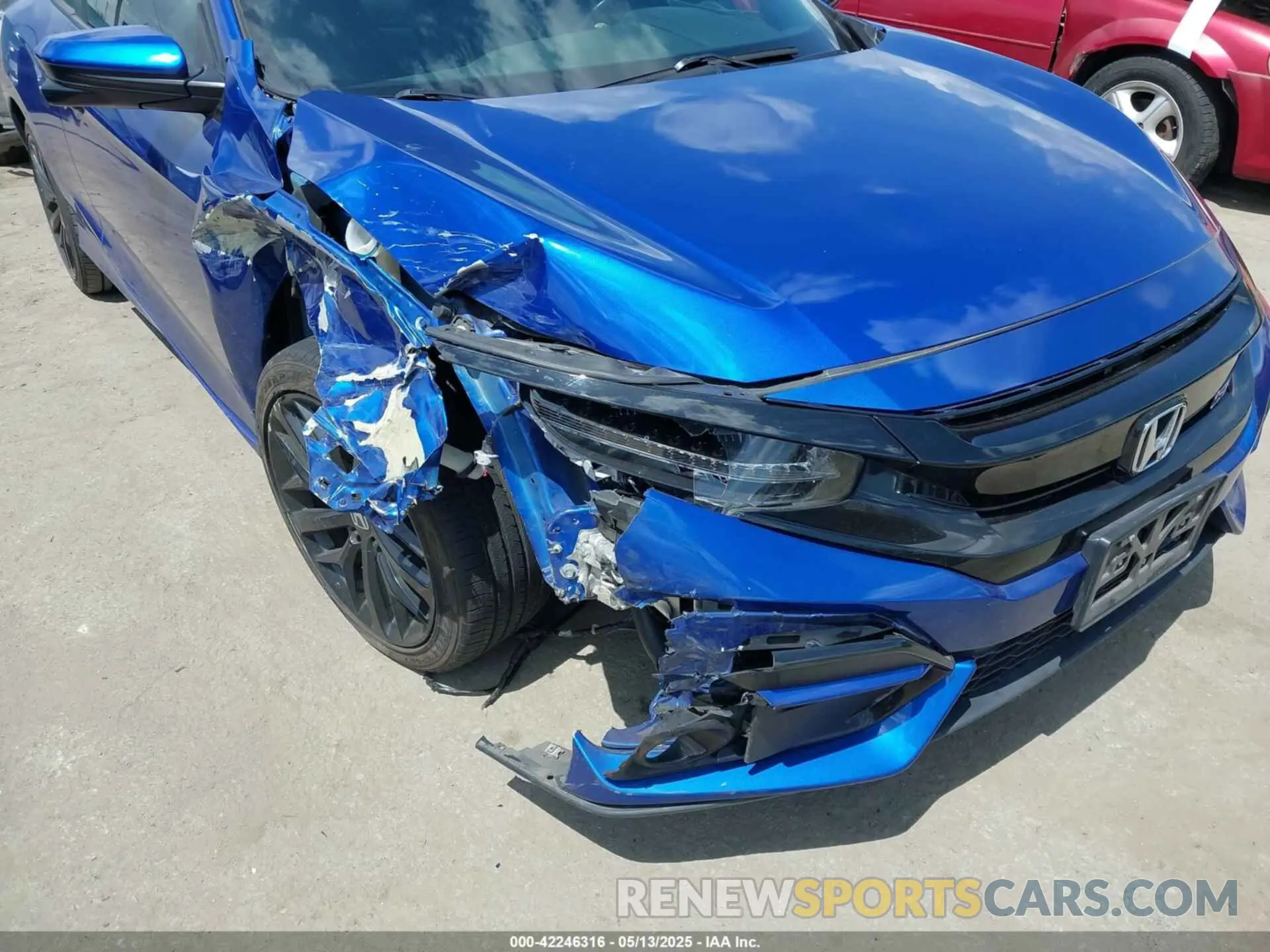 6 Photograph of a damaged car 2HGFC3A54LH752802 HONDA CIVIC SI 2020