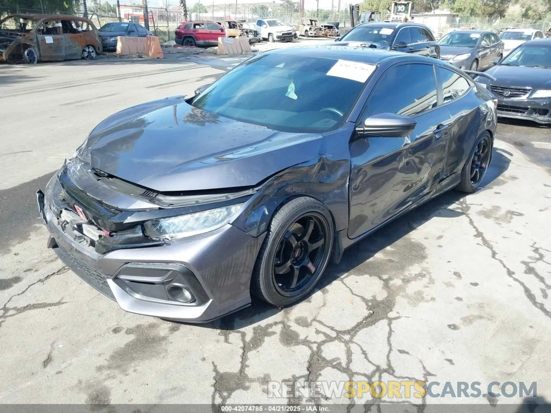 2 Photograph of a damaged car 2HGFC3A57LH753345 HONDA CIVIC SI 2020