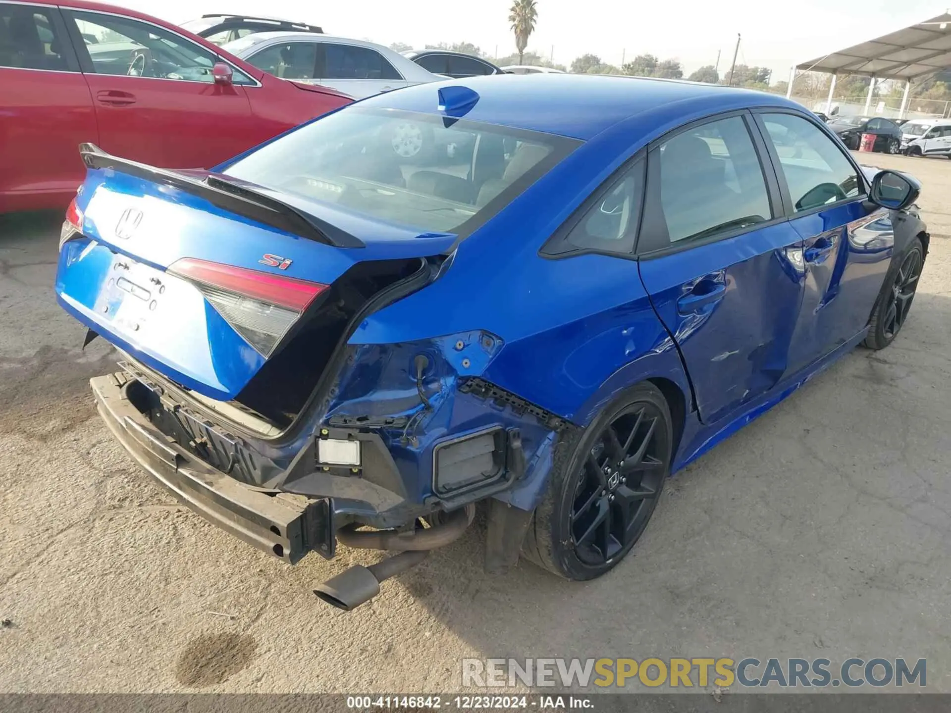 4 Фотография поврежденного автомобиля 2HGFE1E55NH473080 HONDA CIVIC SI 2022
