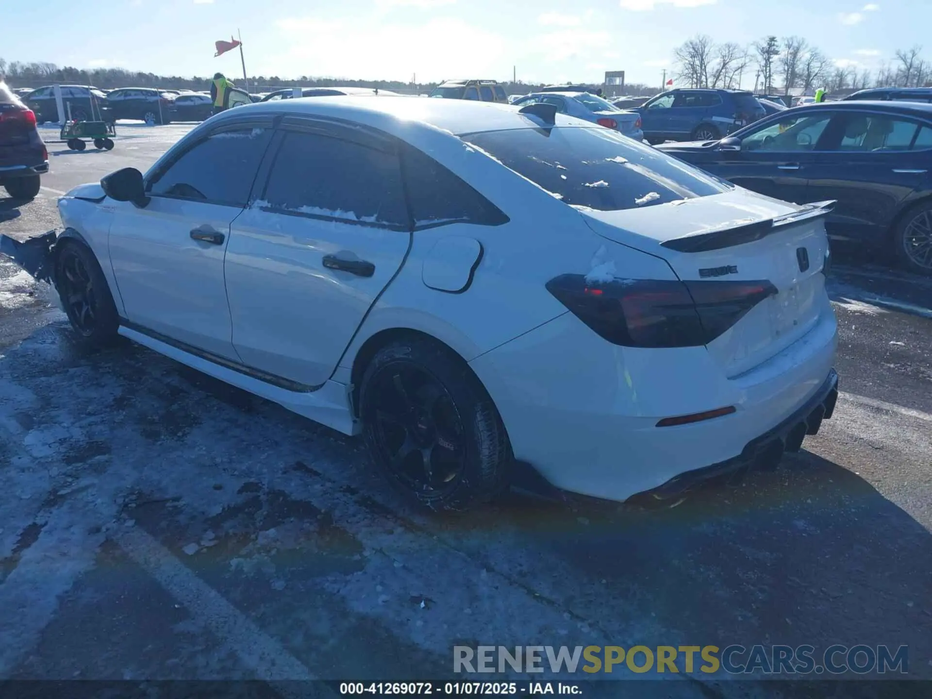 3 Фотография поврежденного автомобиля 2HGFE1E55NH475153 HONDA CIVIC SI 2022