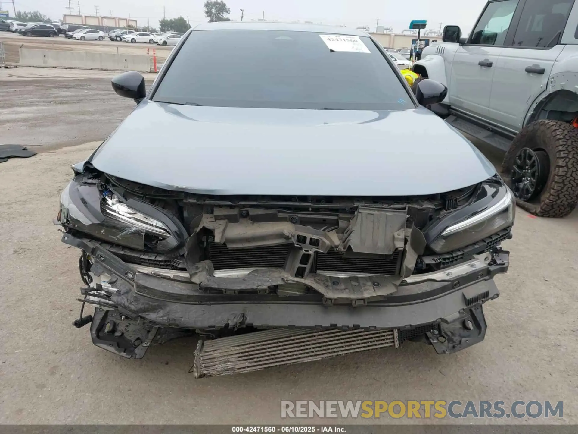13 Photograph of a damaged car 2HGFE1E56NH473170 HONDA CIVIC SI 2022