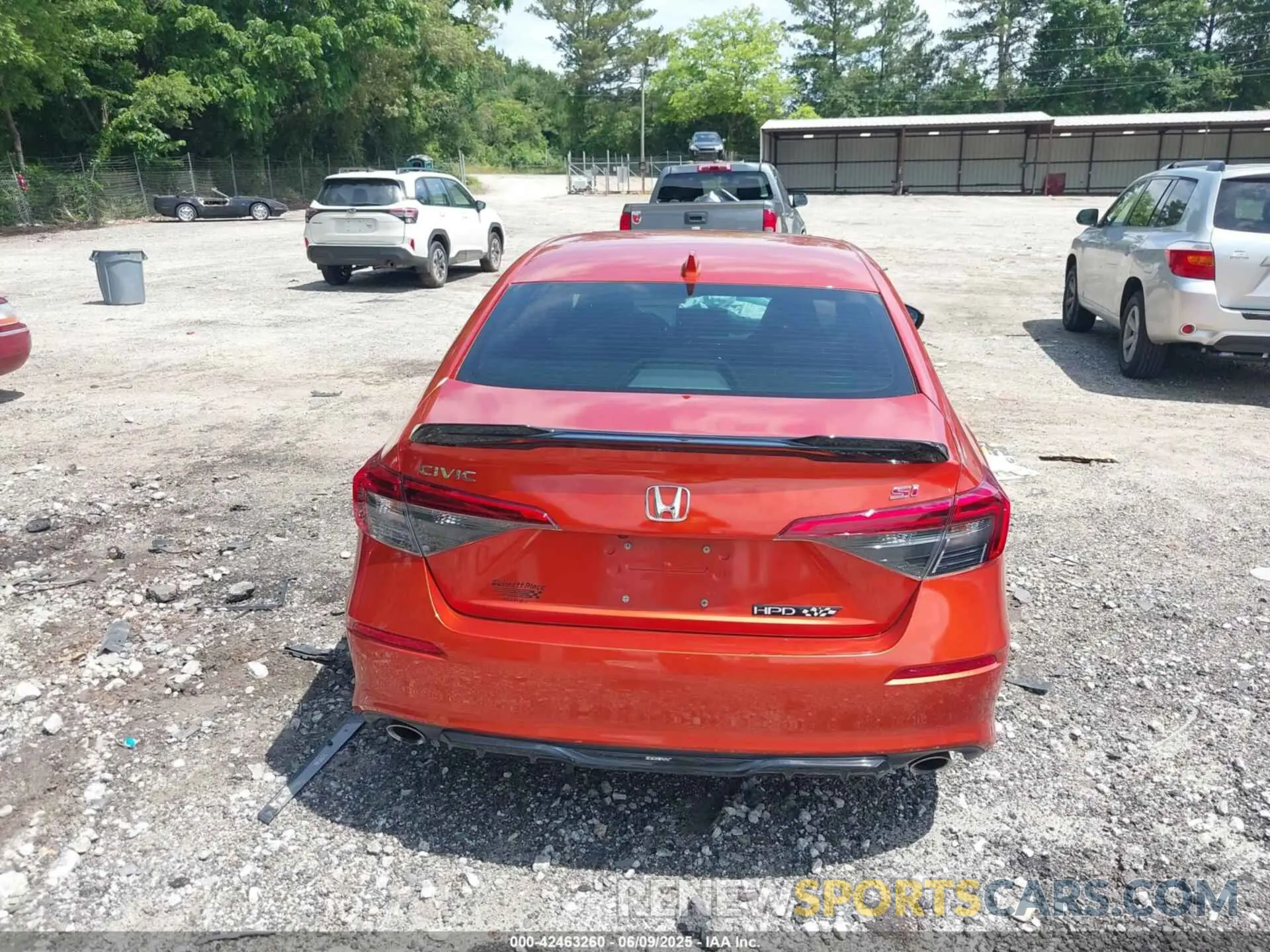 16 Photograph of a damaged car 2HGFE1E5XNH472295 HONDA CIVIC SI 2022