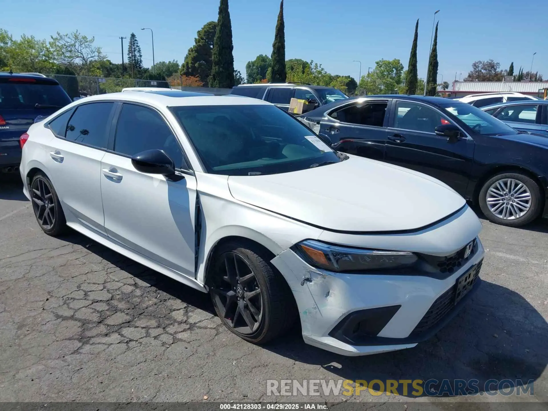 1 Photograph of a damaged car 2HGFE1E57PH471169 HONDA CIVIC SI 2023