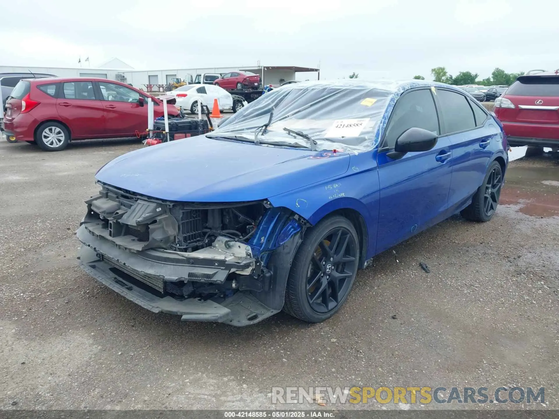 2 Фотография поврежденного автомобиля 2HGFE1E58PH470578 HONDA CIVIC SI 2023