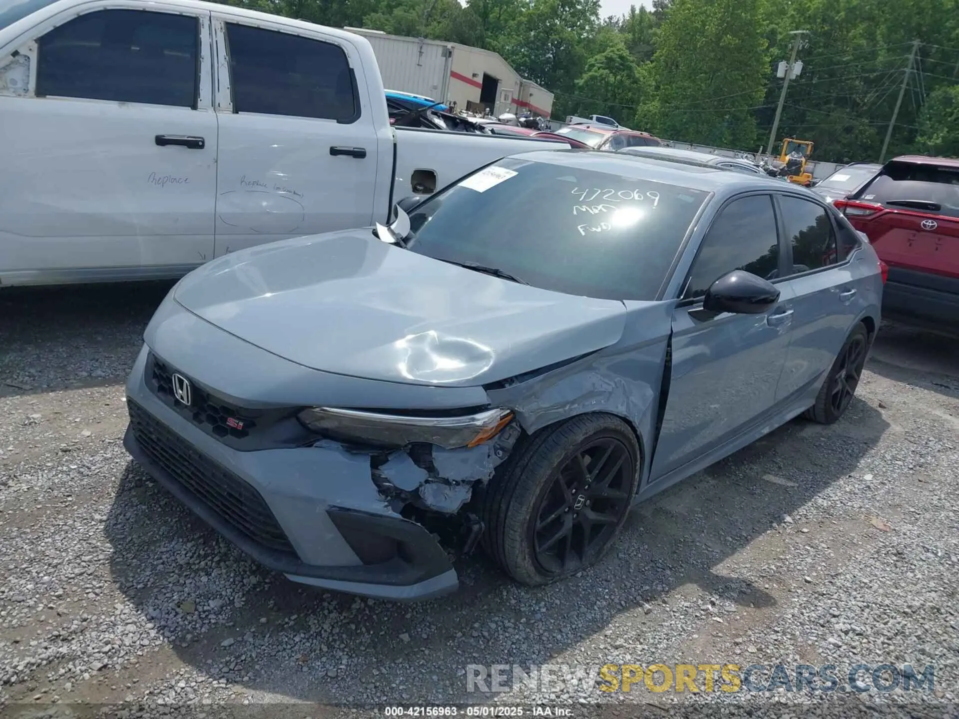 2 Photograph of a damaged car 2HGFE1E58PH472069 HONDA CIVIC SI 2023