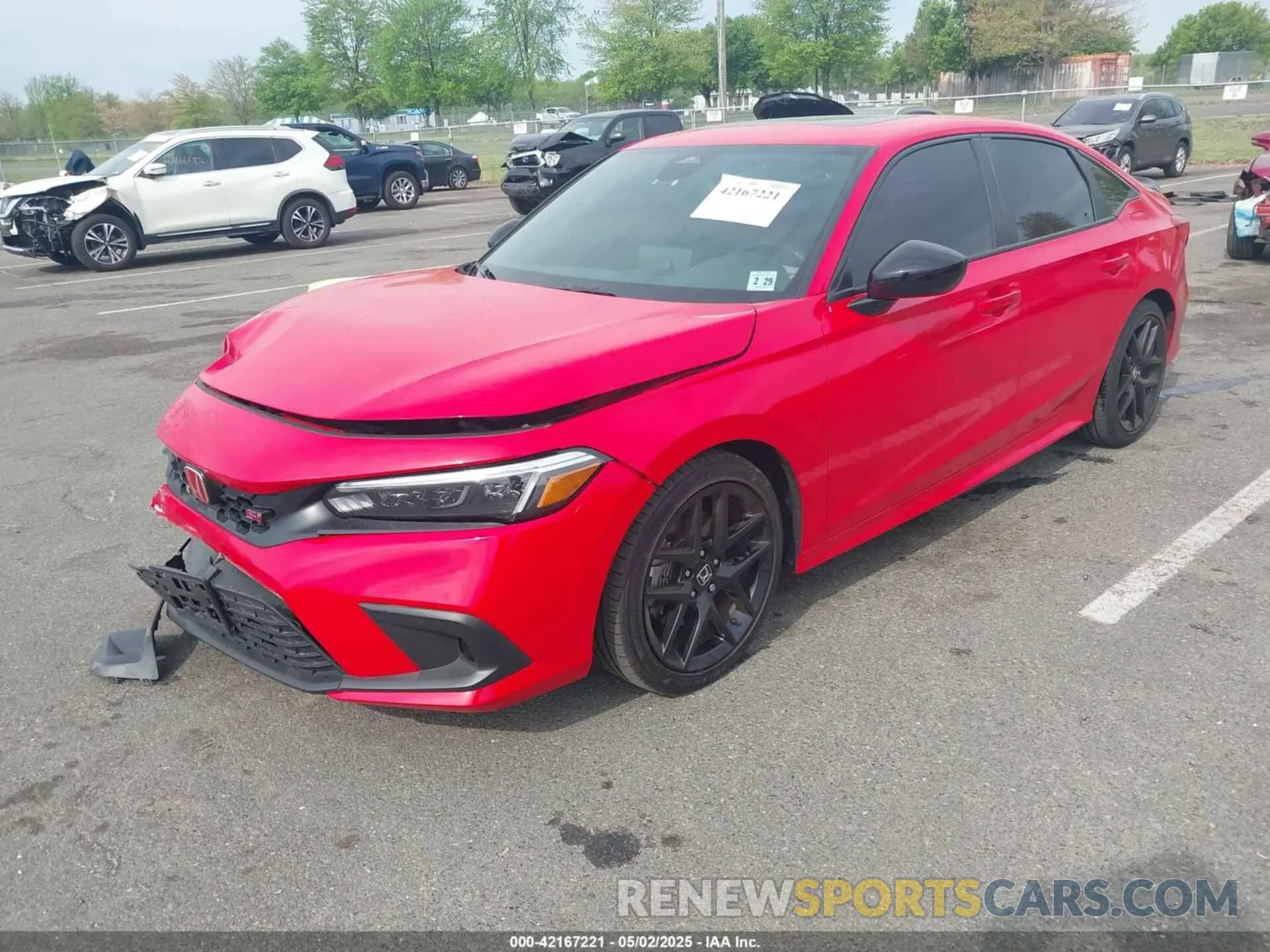 2 Photograph of a damaged car 2HGFE1E51RH473471 HONDA CIVIC SI 2024