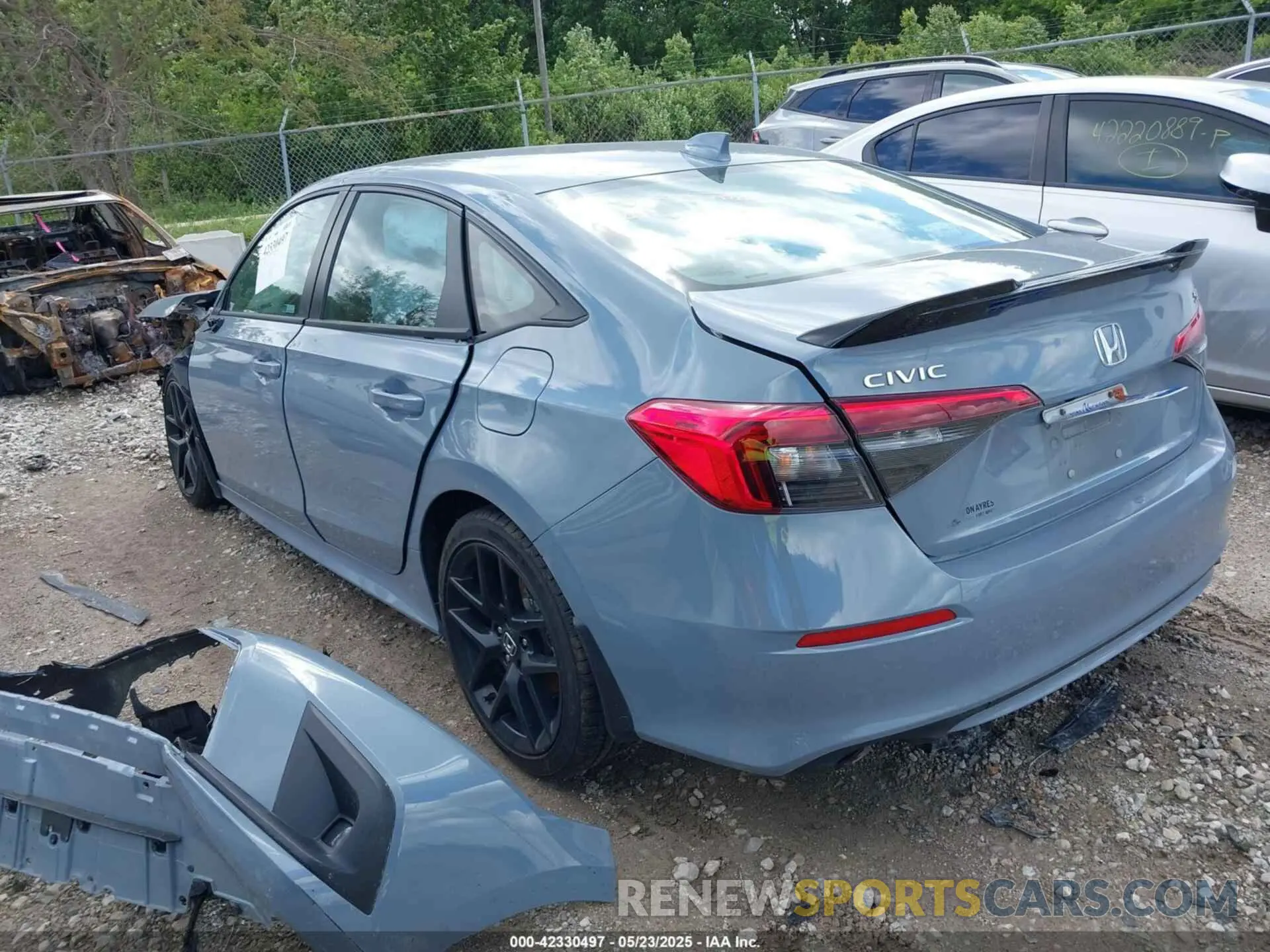 3 Photograph of a damaged car 2HGFE1E53RH471723 HONDA CIVIC SI 2024