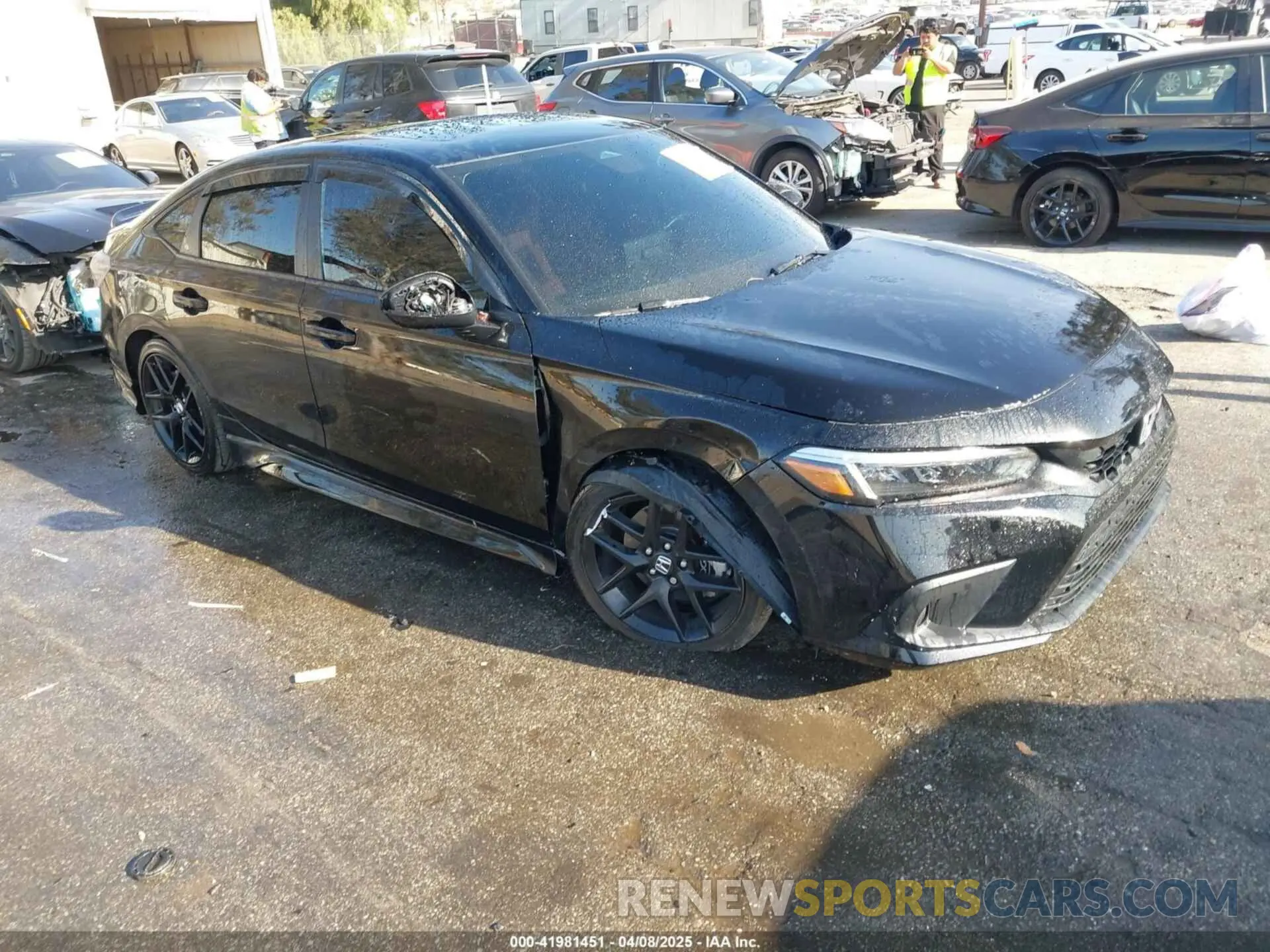 1 Photograph of a damaged car 2HGFE1E57RH471112 HONDA CIVIC SI 2024