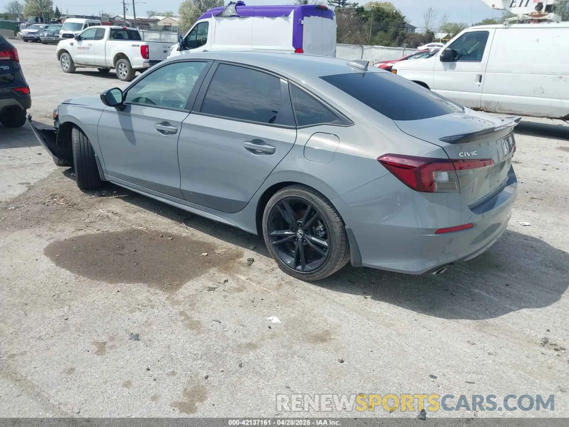 3 Фотография поврежденного автомобиля 2HGFE1E51SH471371 HONDA CIVIC SI 2025
