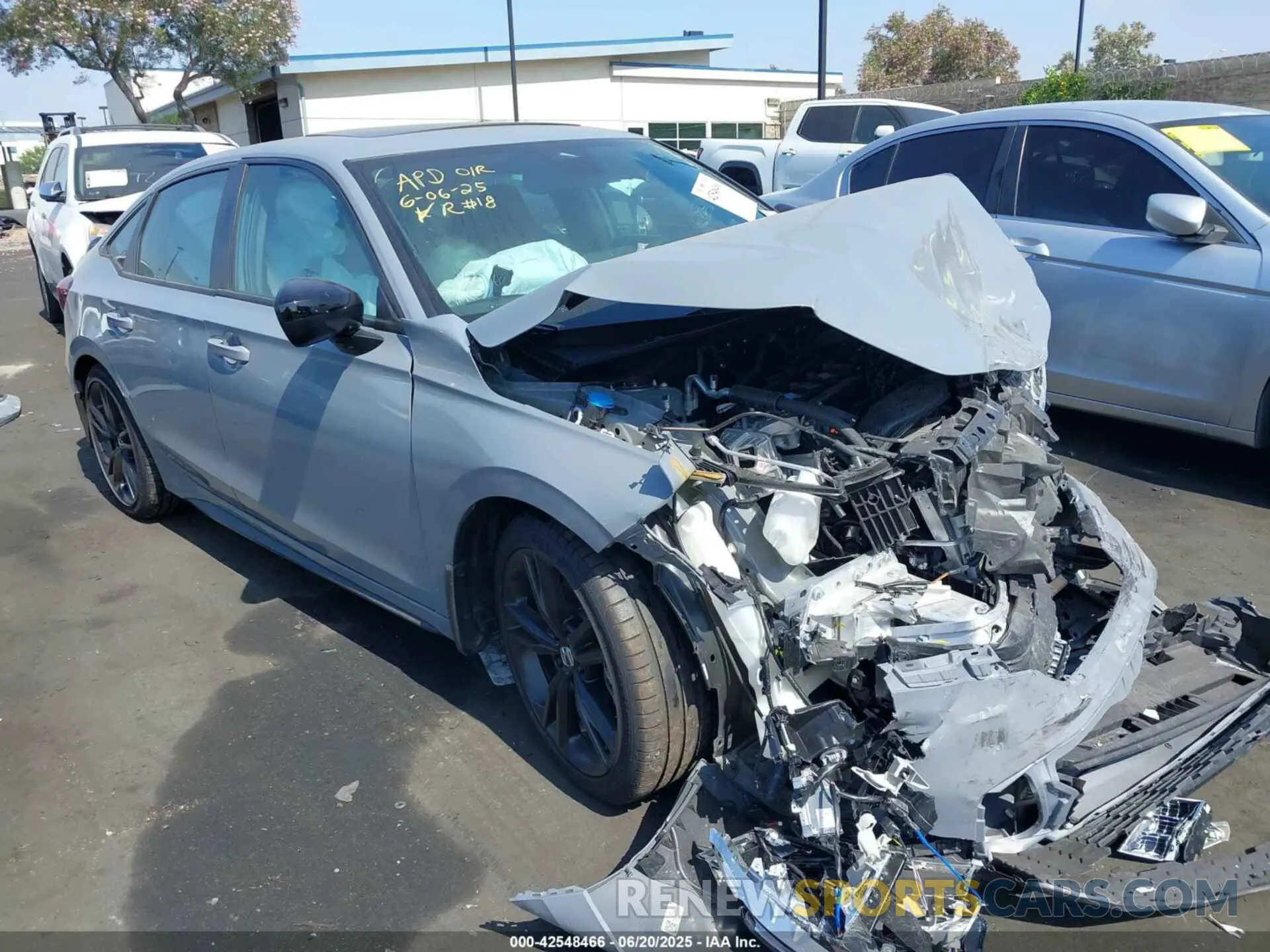 1 Photograph of a damaged car 2HGFE1E52SH473291 HONDA CIVIC SI 2025