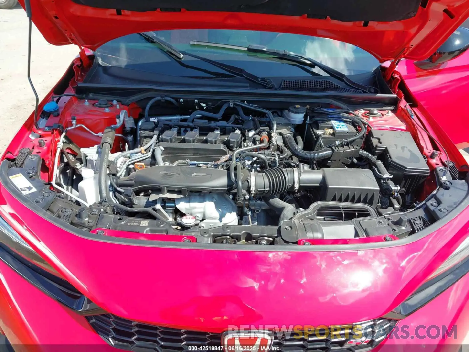 10 Фотография поврежденного автомобиля 2HGFE1E53SH471128 HONDA CIVIC SI 2025