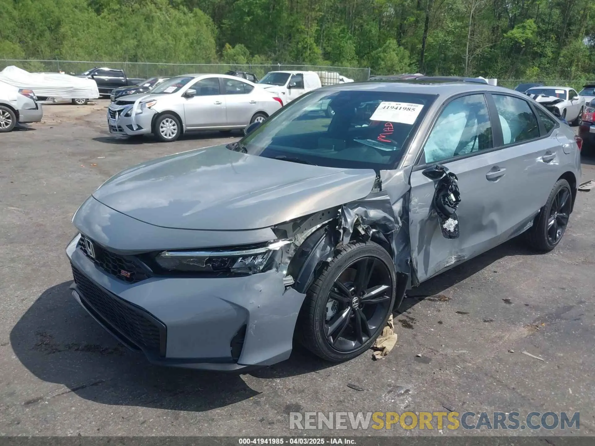 2 Фотография поврежденного автомобиля 2HGFE1E55SH474645 HONDA CIVIC SI 2025