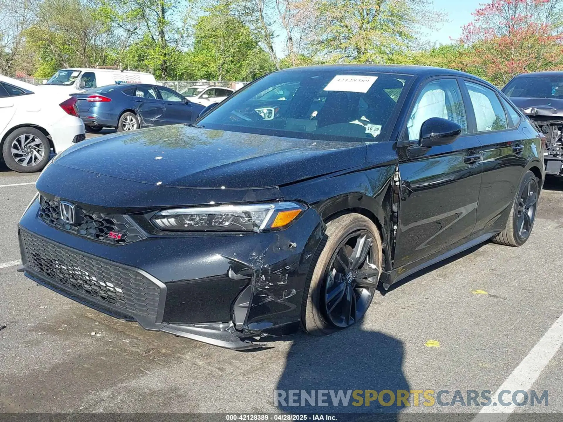 2 Фотография поврежденного автомобиля 2HGFE1E57SH472900 HONDA CIVIC SI 2025