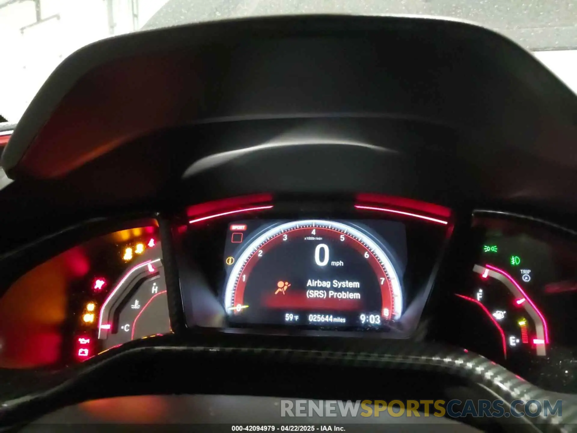 7 Photograph of a damaged car SHHFK8G73KU203845 HONDA CIVIC TYPE R 2019