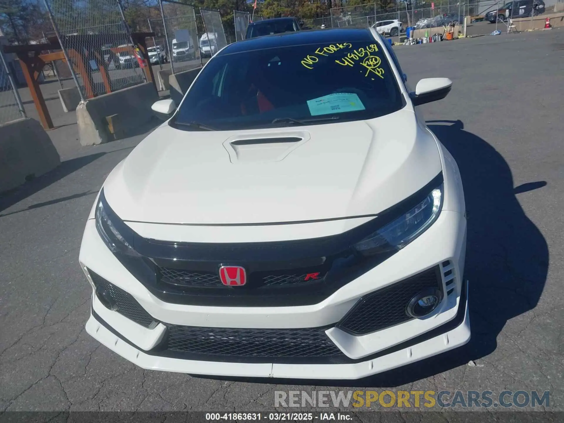 6 Photograph of a damaged car SHHFK8G70L4201682 HONDA CIVIC TYPE R 2020