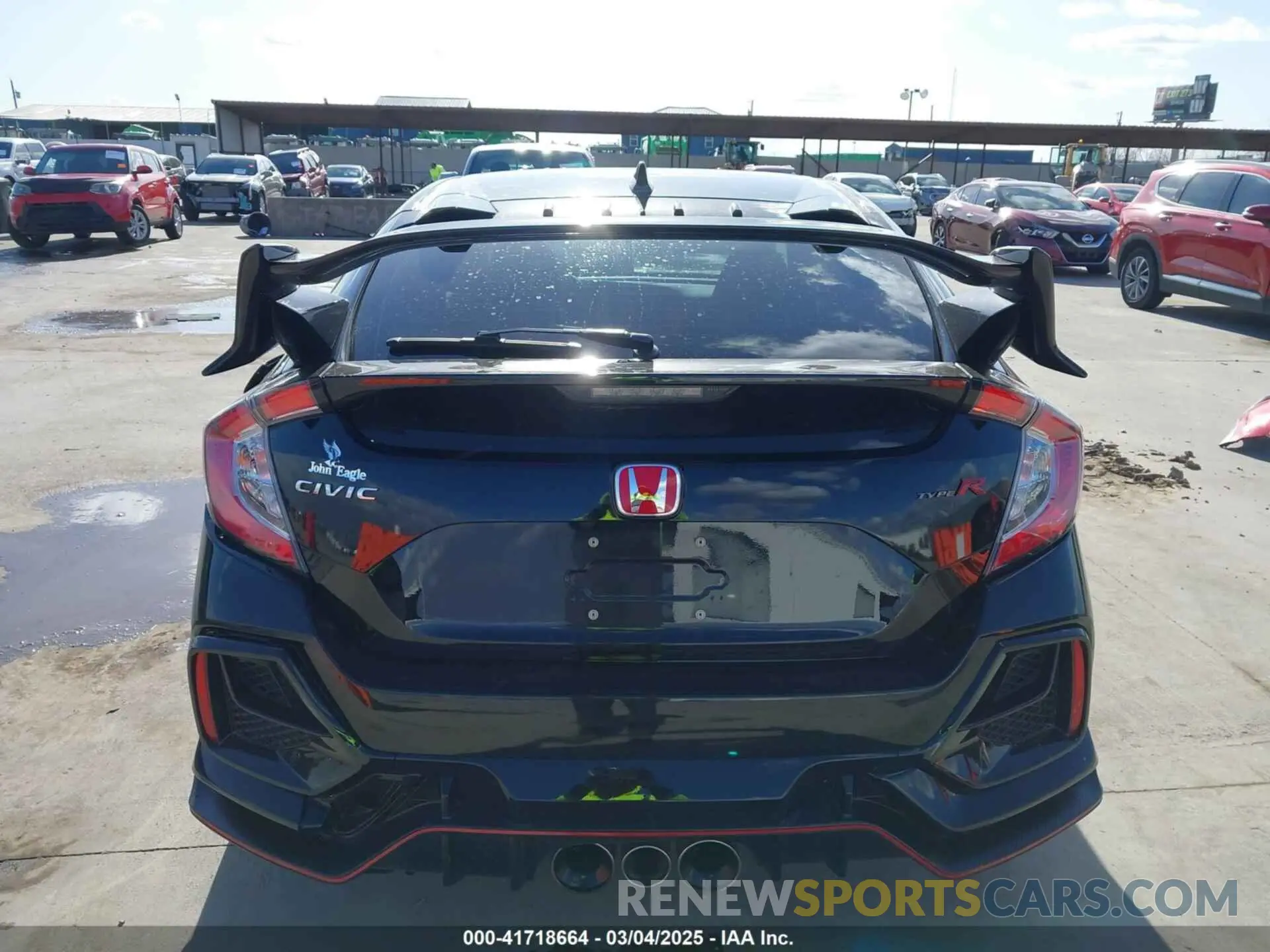 16 Photograph of a damaged car SHHFK8G78LU201607 HONDA CIVIC TYPE R 2020