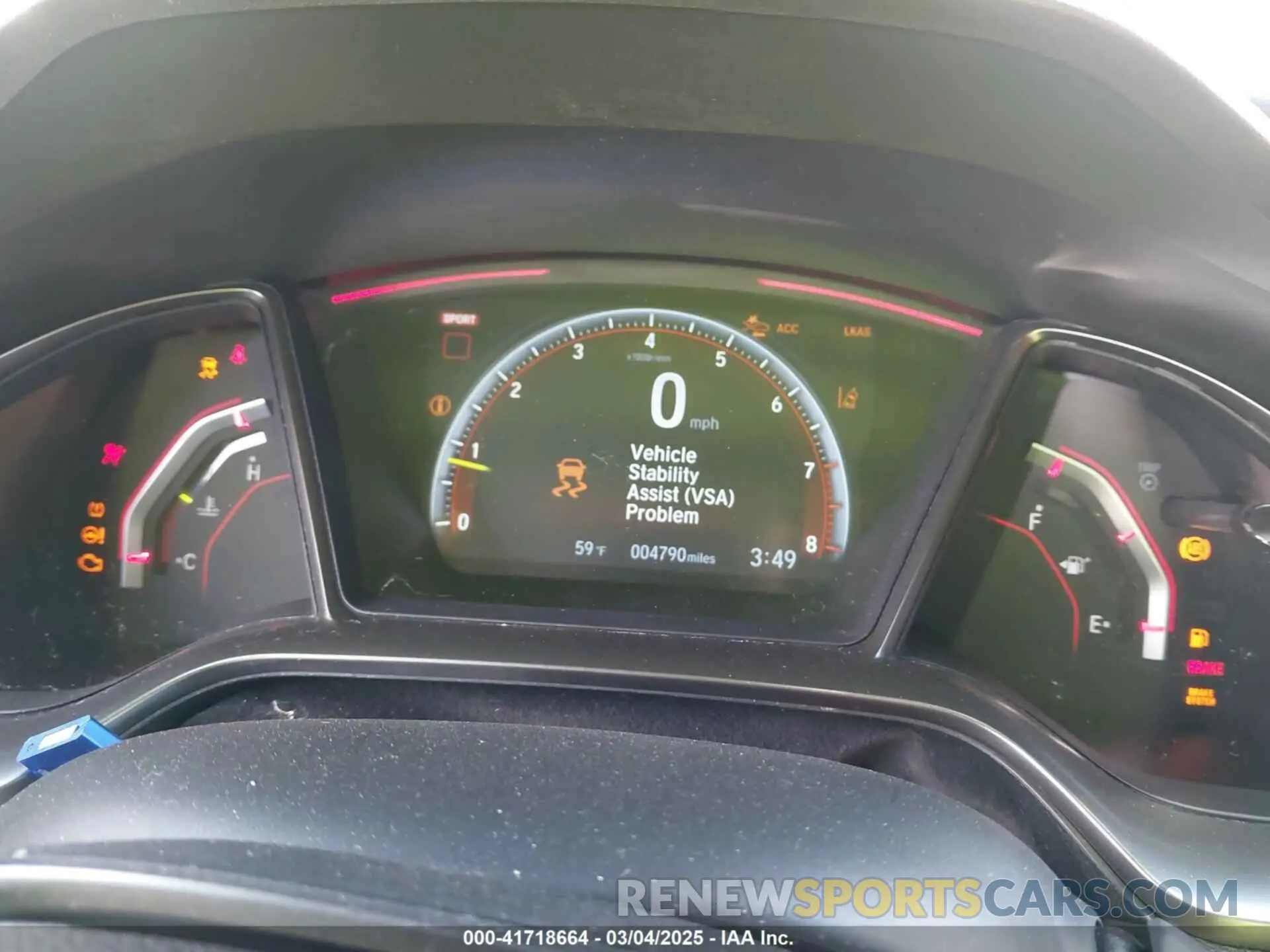 7 Photograph of a damaged car SHHFK8G78LU201607 HONDA CIVIC TYPE R 2020