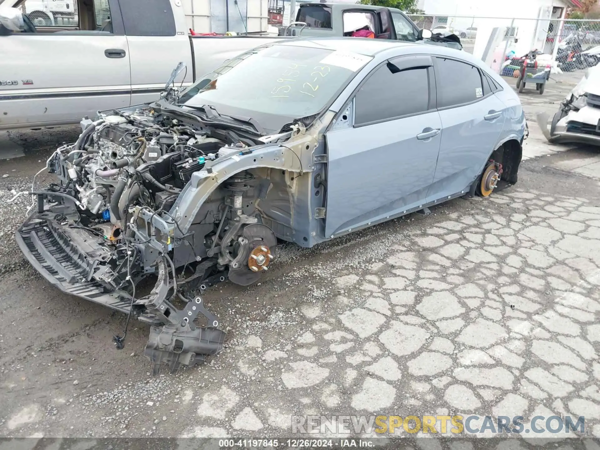 2 Photograph of a damaged car SHHFK8G73MU205355 HONDA CIVIC TYPE R 2021