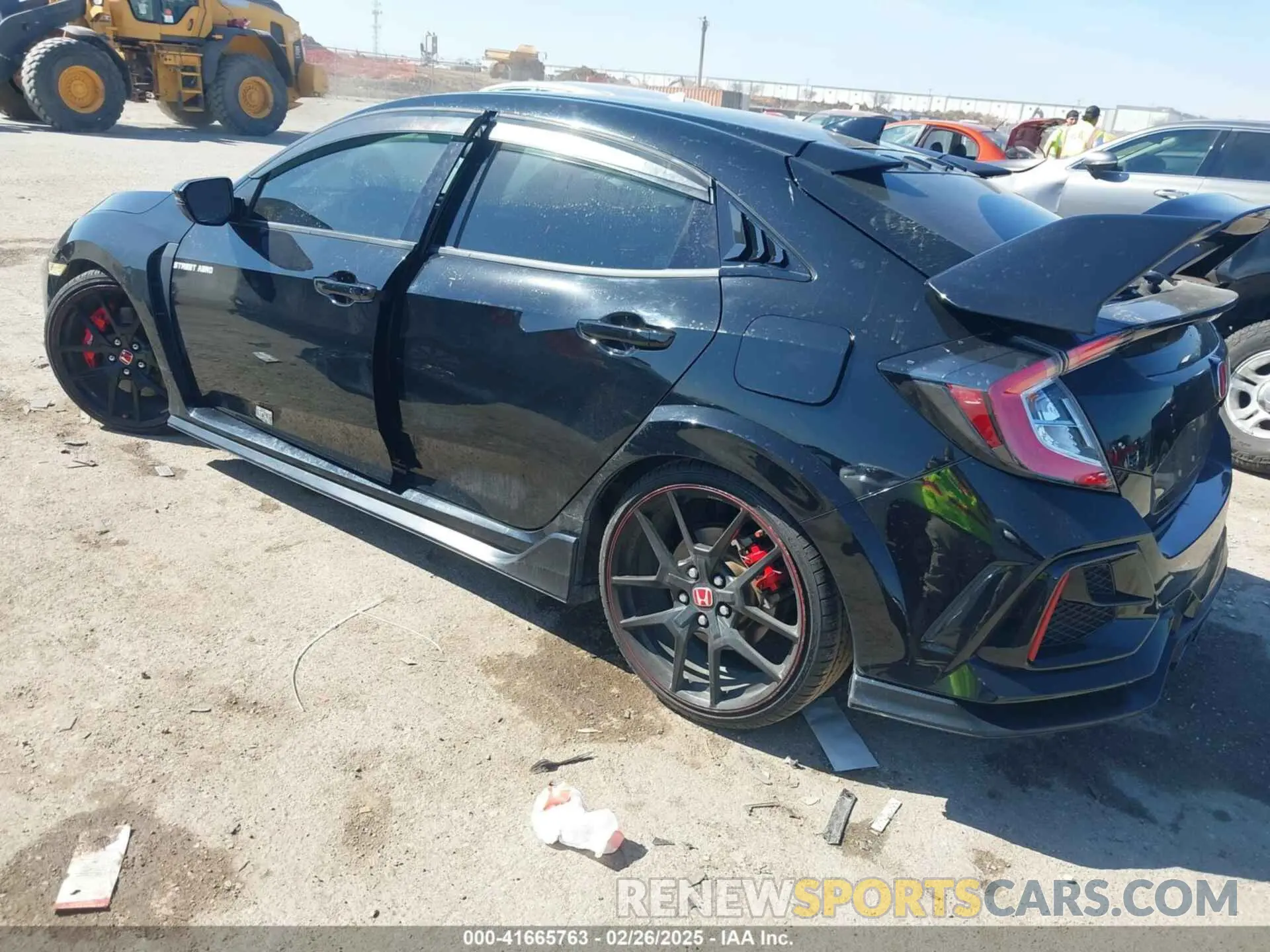 3 Photograph of a damaged car SHHFK8G74MU201847 HONDA CIVIC TYPE R 2021