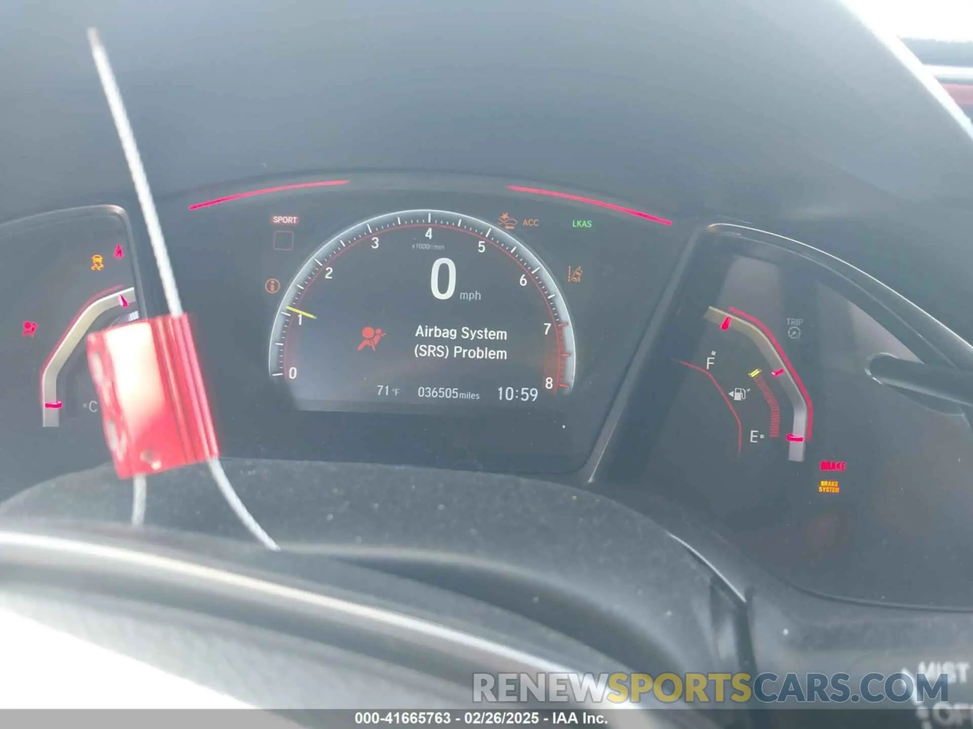 7 Photograph of a damaged car SHHFK8G74MU201847 HONDA CIVIC TYPE R 2021
