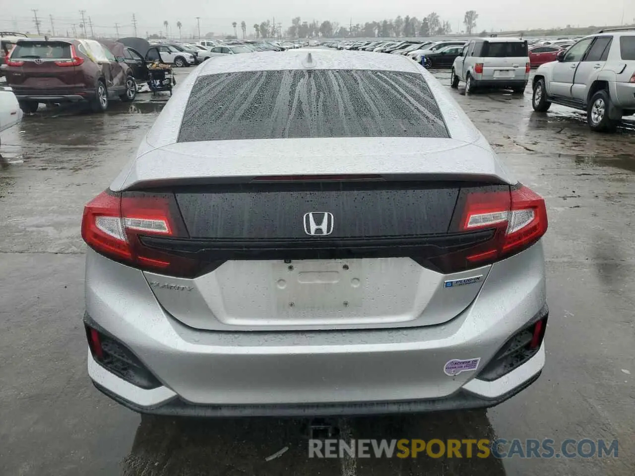 6 Фотография поврежденного автомобиля JHMZC5F14KC001972 HONDA CLARITY 2019