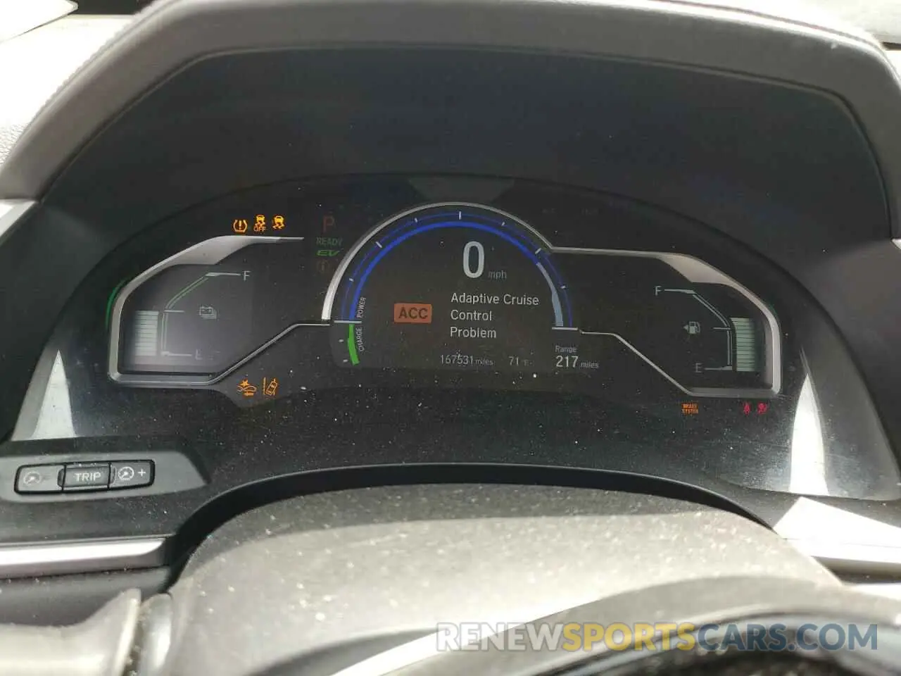 9 Photograph of a damaged car JHMZC5F1XKC000731 HONDA CLARITY 2019
