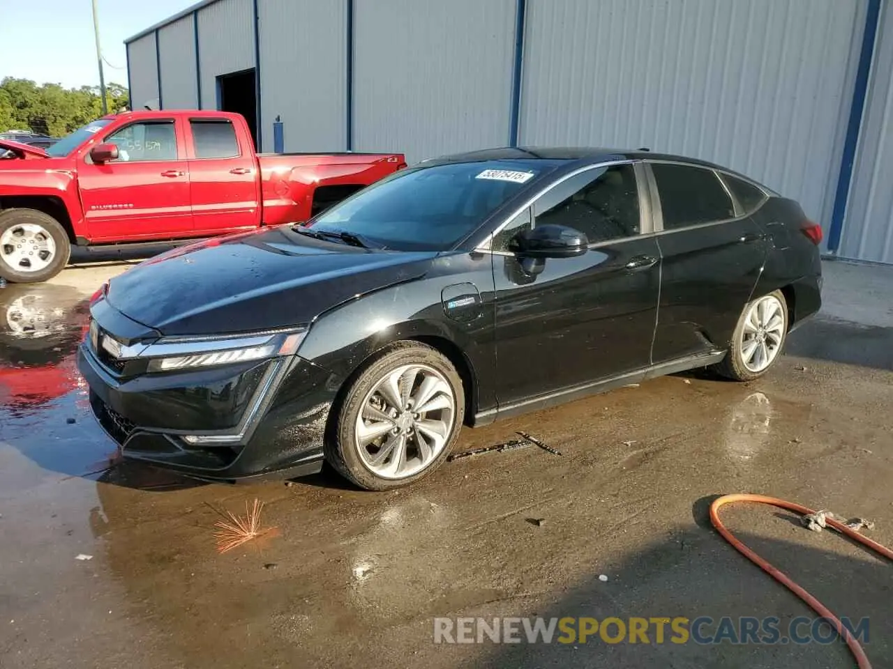 1 Photograph of a damaged car JHMZC5F32KC001311 HONDA CLARITY 2019