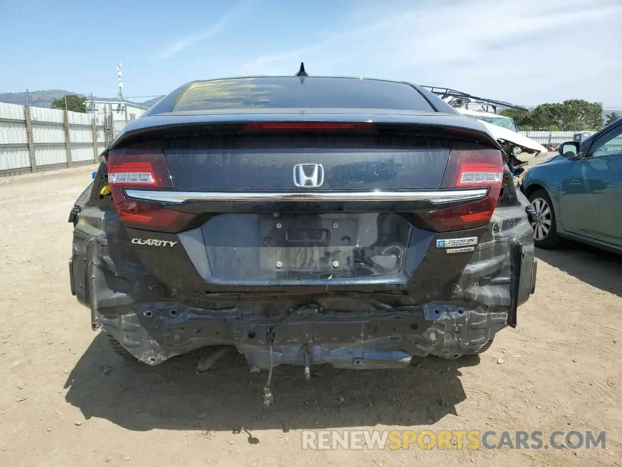 6 Фотография поврежденного автомобиля JHMZC5F39KC002570 HONDA CLARITY 2019
