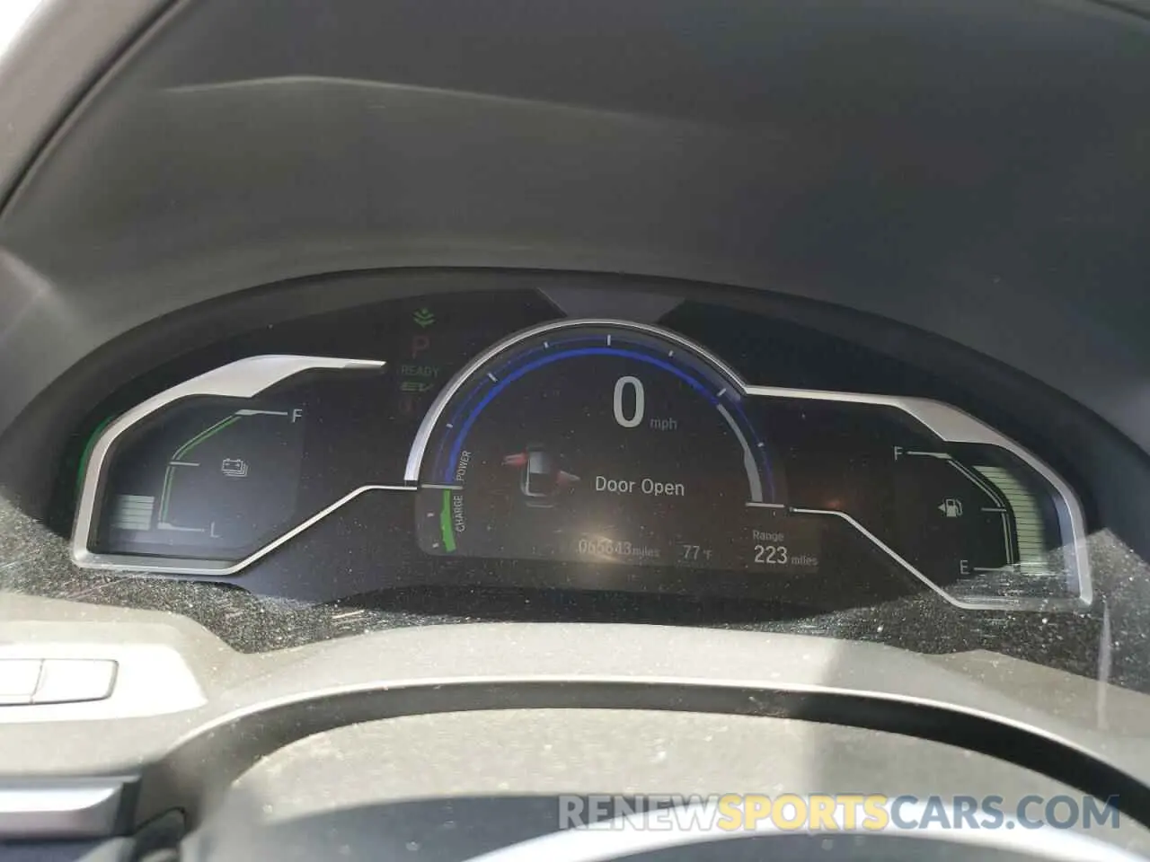 9 Фотография поврежденного автомобиля JHMZC5F39KC002570 HONDA CLARITY 2019