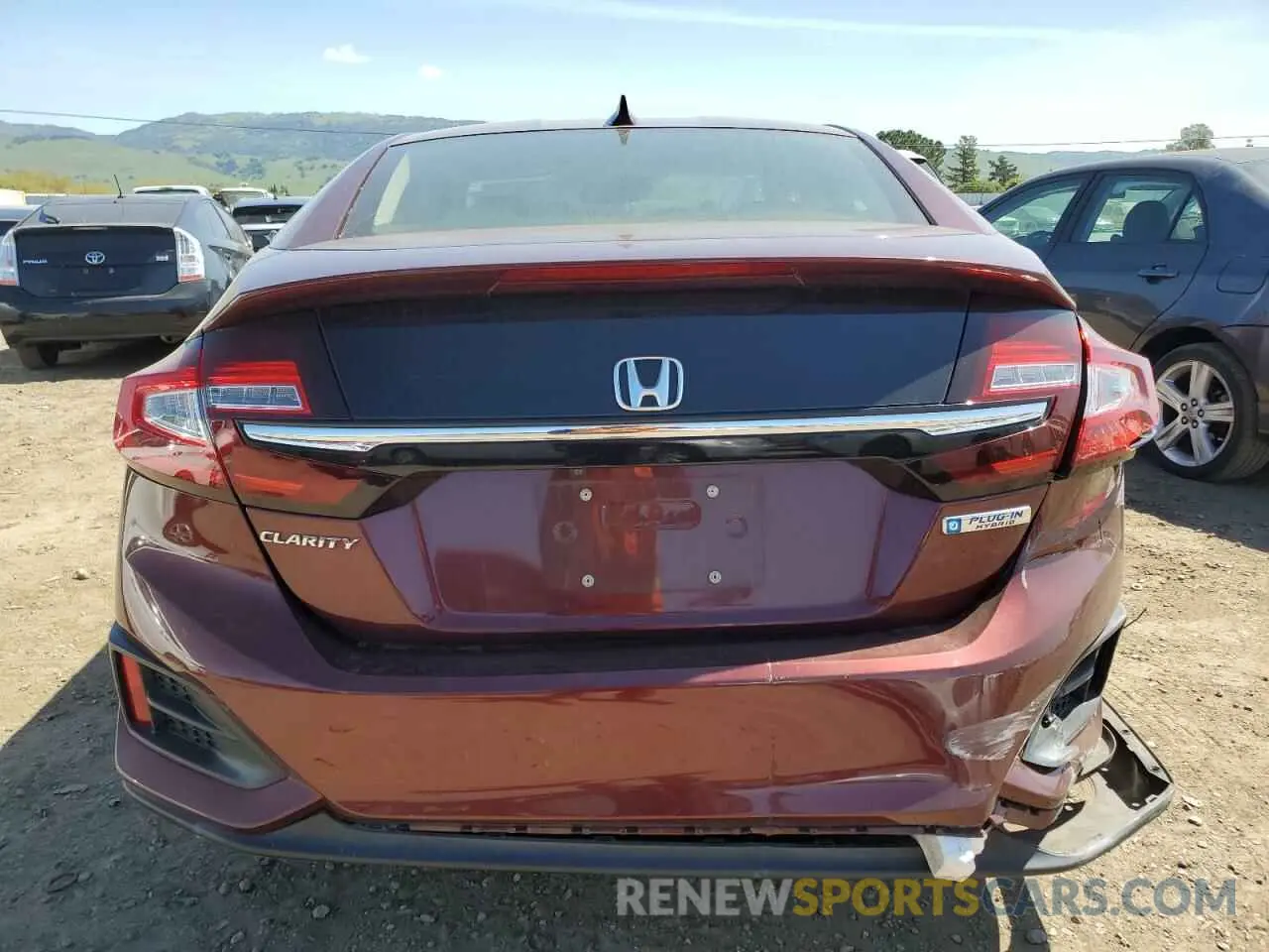 6 Photograph of a damaged car JHMZC5F13MC000167 HONDA CLARITY 2021