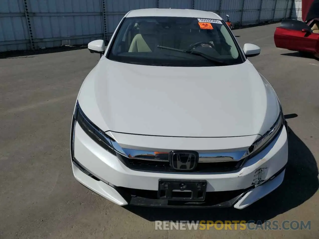 5 Photograph of a damaged car JHMZC5F31MC001450 HONDA CLARITY 2021